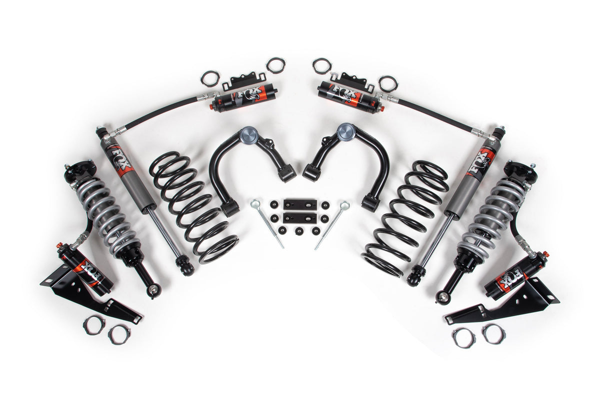 10-23 Toyota 4 Runner 4WD 3 Inch Suspension Lift Kit, 1.5 Inch Rear, Spring - FOX 2.0 Performance Series