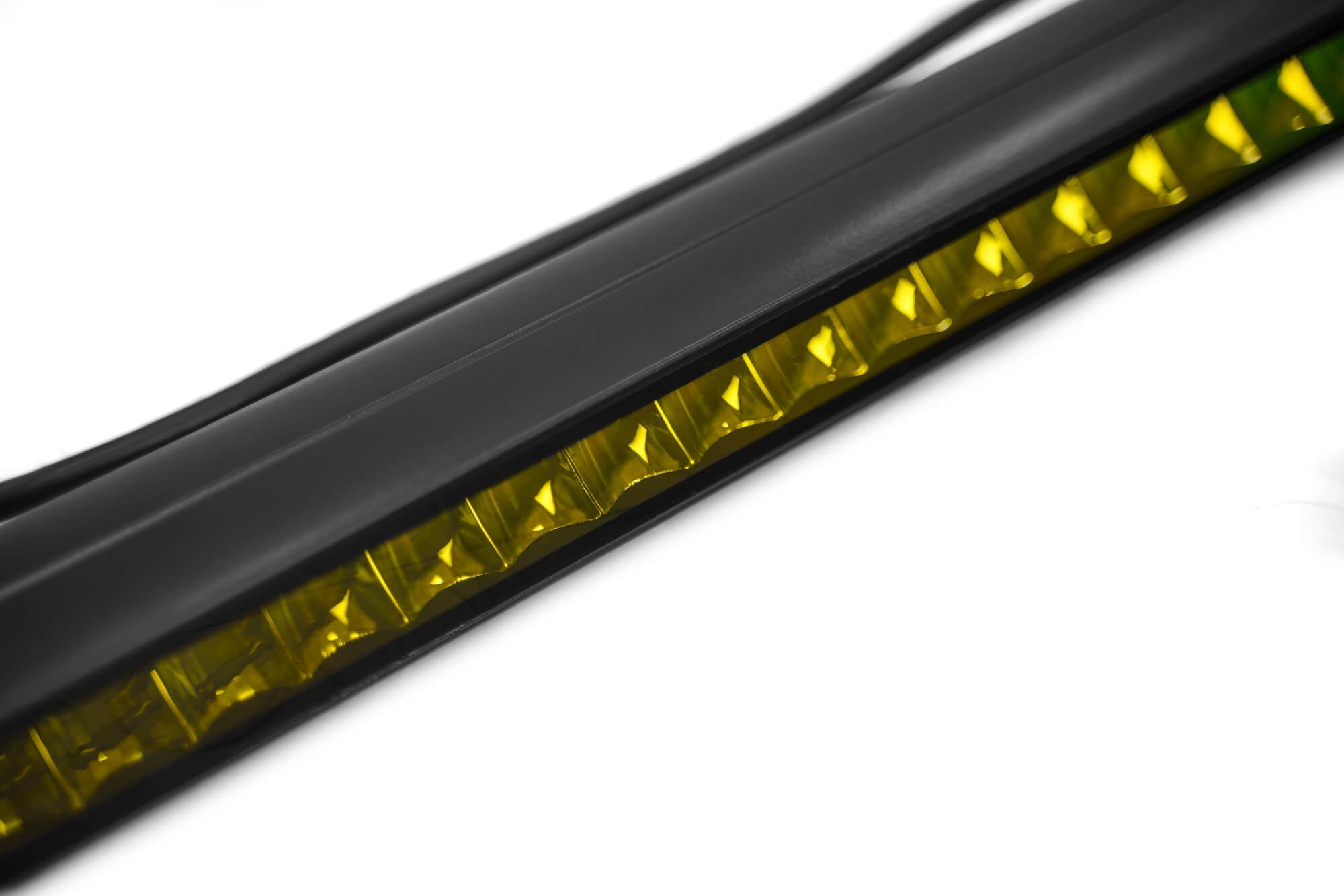 20 Inch Elite Series Amber LED Light Bar Single Row DV8 Offroad