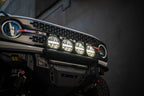 7 Inch Halo Elite Round Light w/ Accent Halo DV8 Offroad