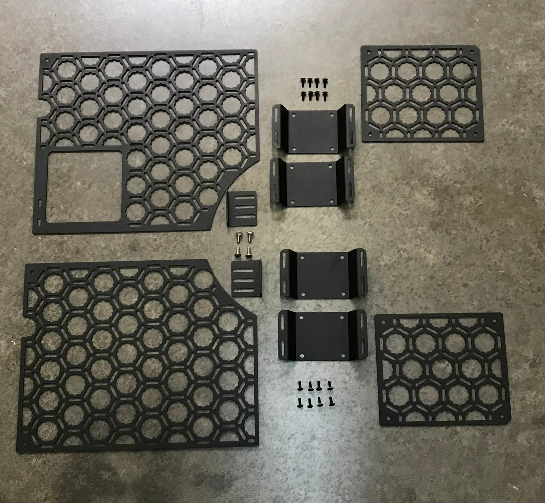 Foutz Motorsports Bedside Organizer Panel kit 2021-2023 Ford F-150 2021-2023 Ford F-150 Raptor 2023 Ford F-150 Raptor R