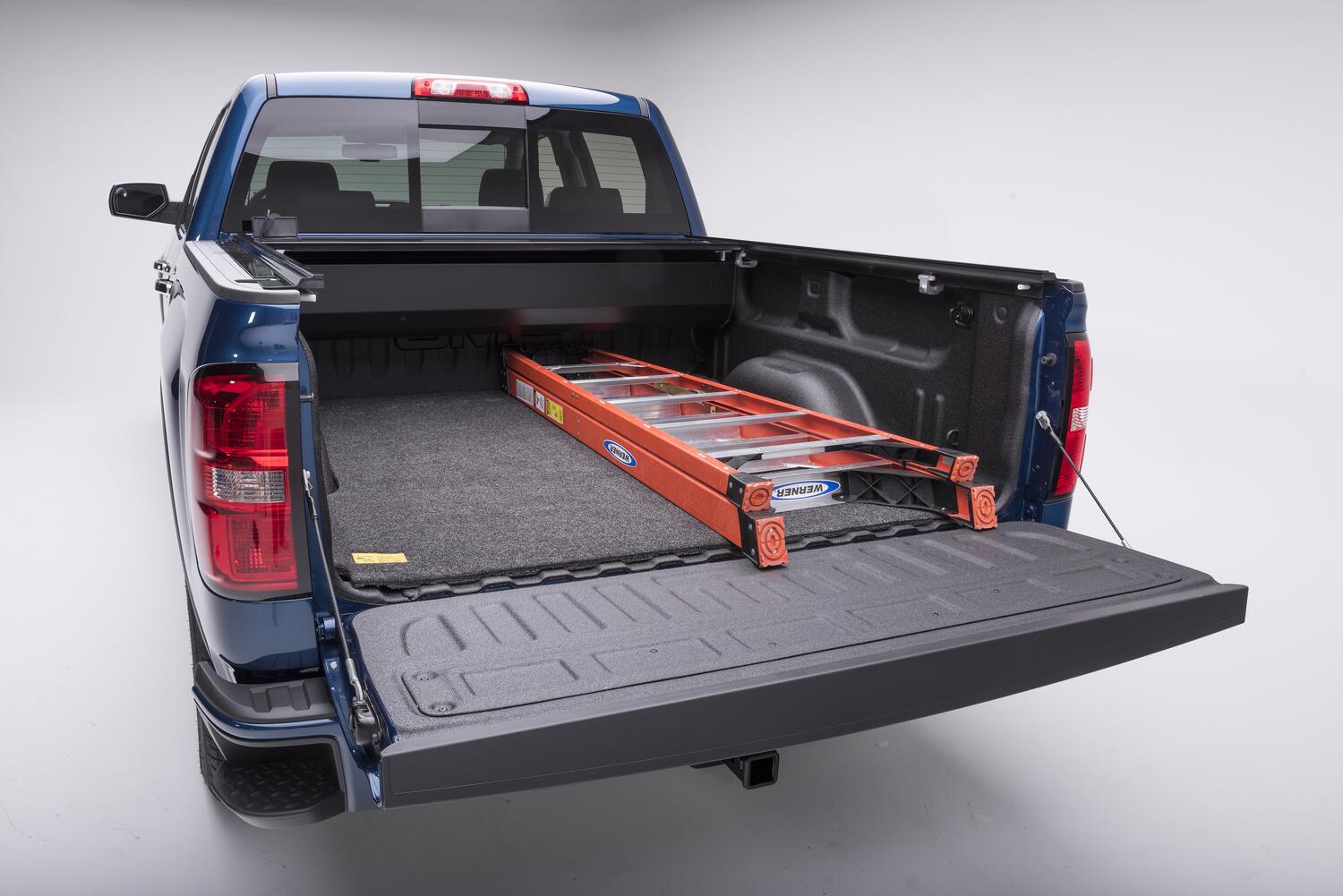 Bedmat For Spray-In Or No Bed Liner 20+ Silverado/Sierra 8' Bed Without Multi-Pro Tailgate Charcoal BedRug