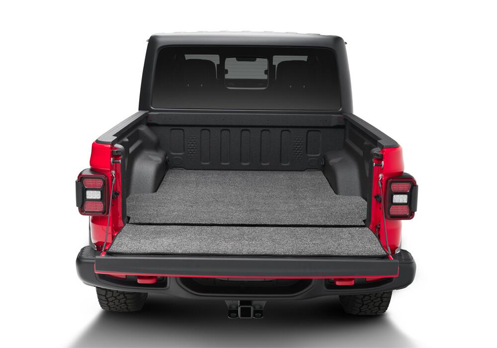 Bedmat Spray-In Or No Bed Liner 2020-2025 Jeep JT Gladiator 5' Bed 3/4 Inch Thick For Use w/Spray On Bed Liner And Non Liner Applications Charcoal BedRug
