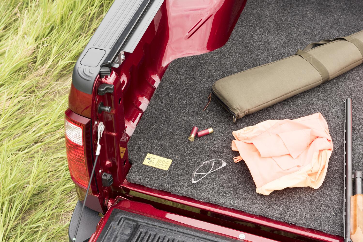 Bedmat For Spray-In Or No Bed Liner 99-16 Ford Super Duty 6'6 inch Bed 3/4 Inch Thick For Use w/Spray On Bed Liner And Non Liner Applications Charcoal BedRug