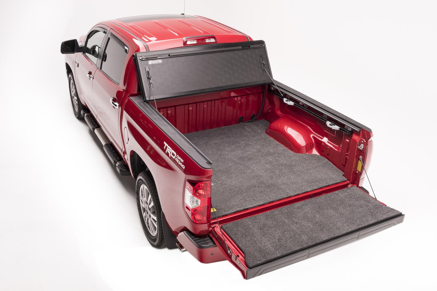Bedmat For Spray-In Or No Bed Liner 22-25 Toyota Tundra 5'6 inch Bed 3/4 Inch Thick For Use w/Spray On Bed Liner And Non Liner Applications Charcoal BedRug