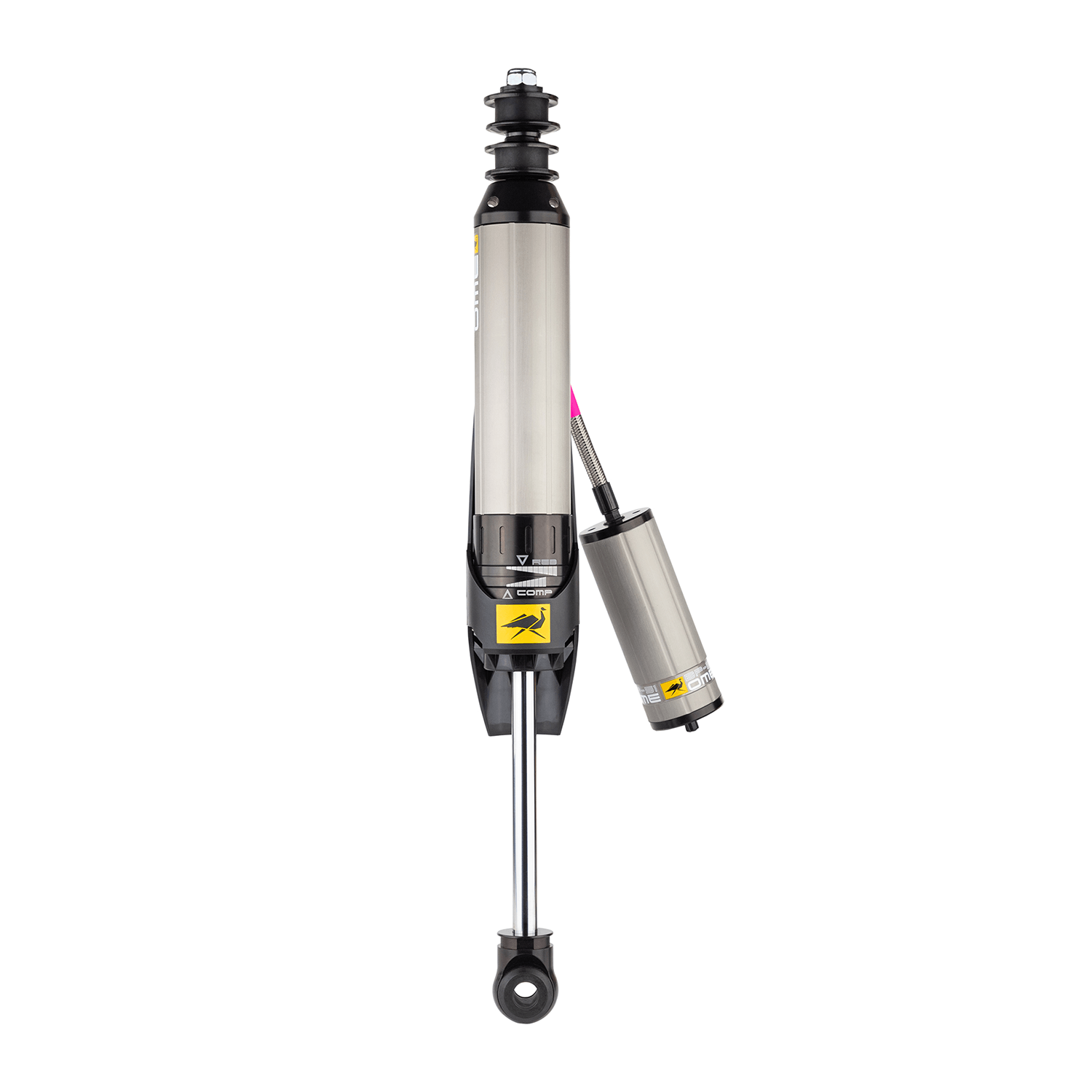 08-21 Toyota Land Cruiser Rear BP-51 Bypass Shock Absorber Heavier Valved Option Best Suited for Extremely Heavy Rear-loaded Vehicles