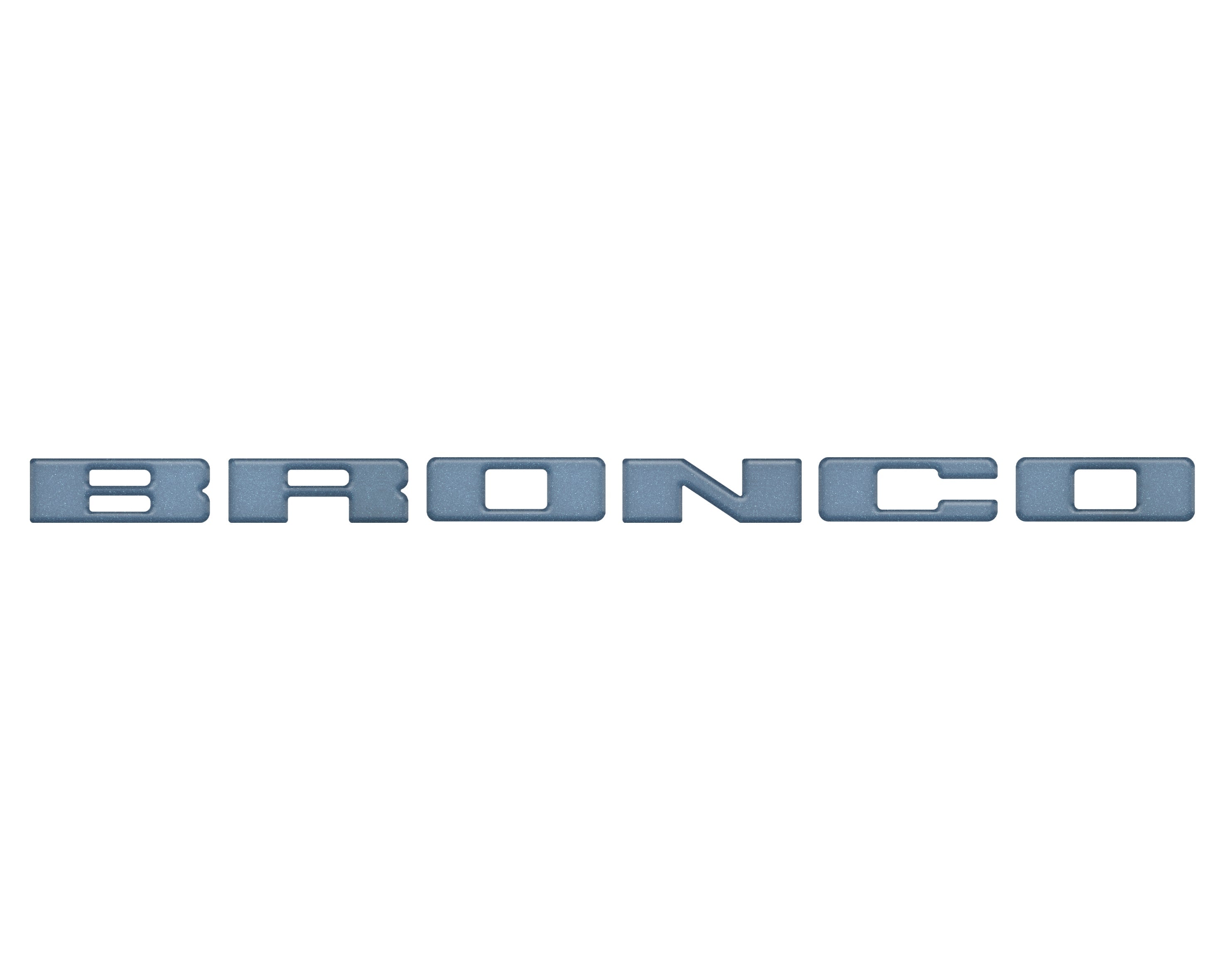 Front Grille Letters Overlays Fits 2021-2026 Ford Bronco Sport