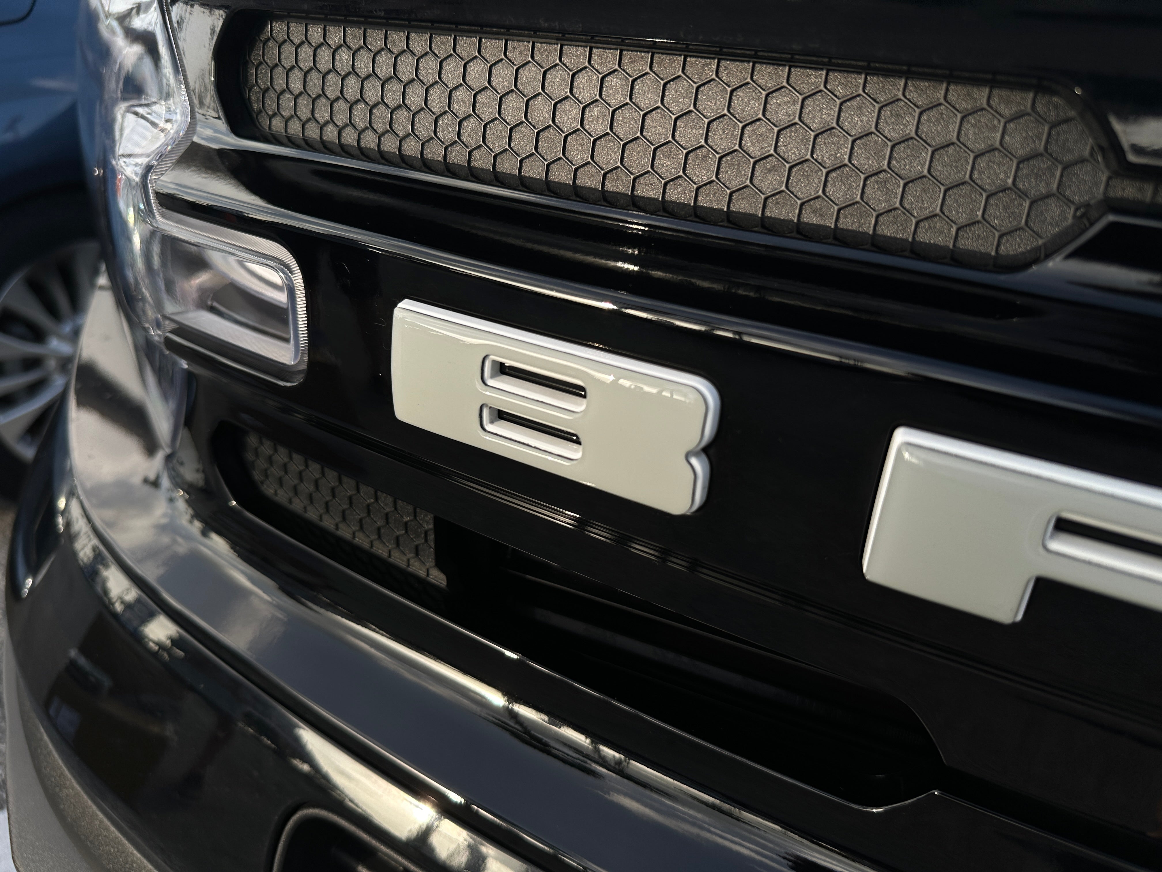 Front Grille Letters Overlays Fits 2021-2026 Ford Bronco Sport