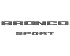 Rear Liftgate Letter Overlays Fits 2021-2026 Ford Bronco Sport