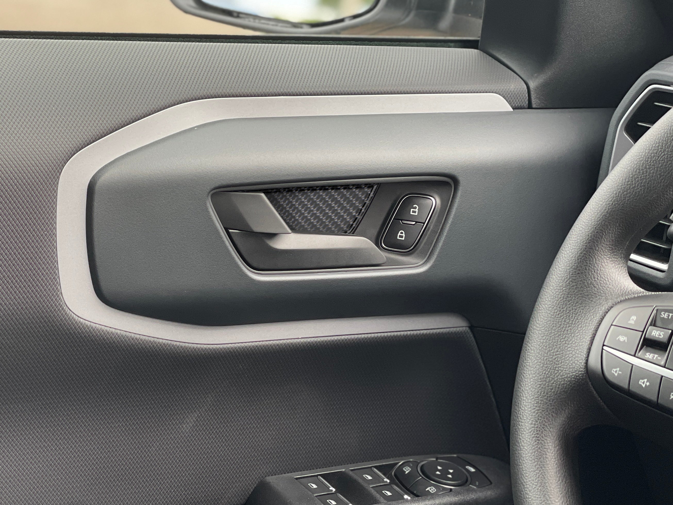 Interior Door Handle Inserts Fits 2021-2024 Ford Bronco Sport