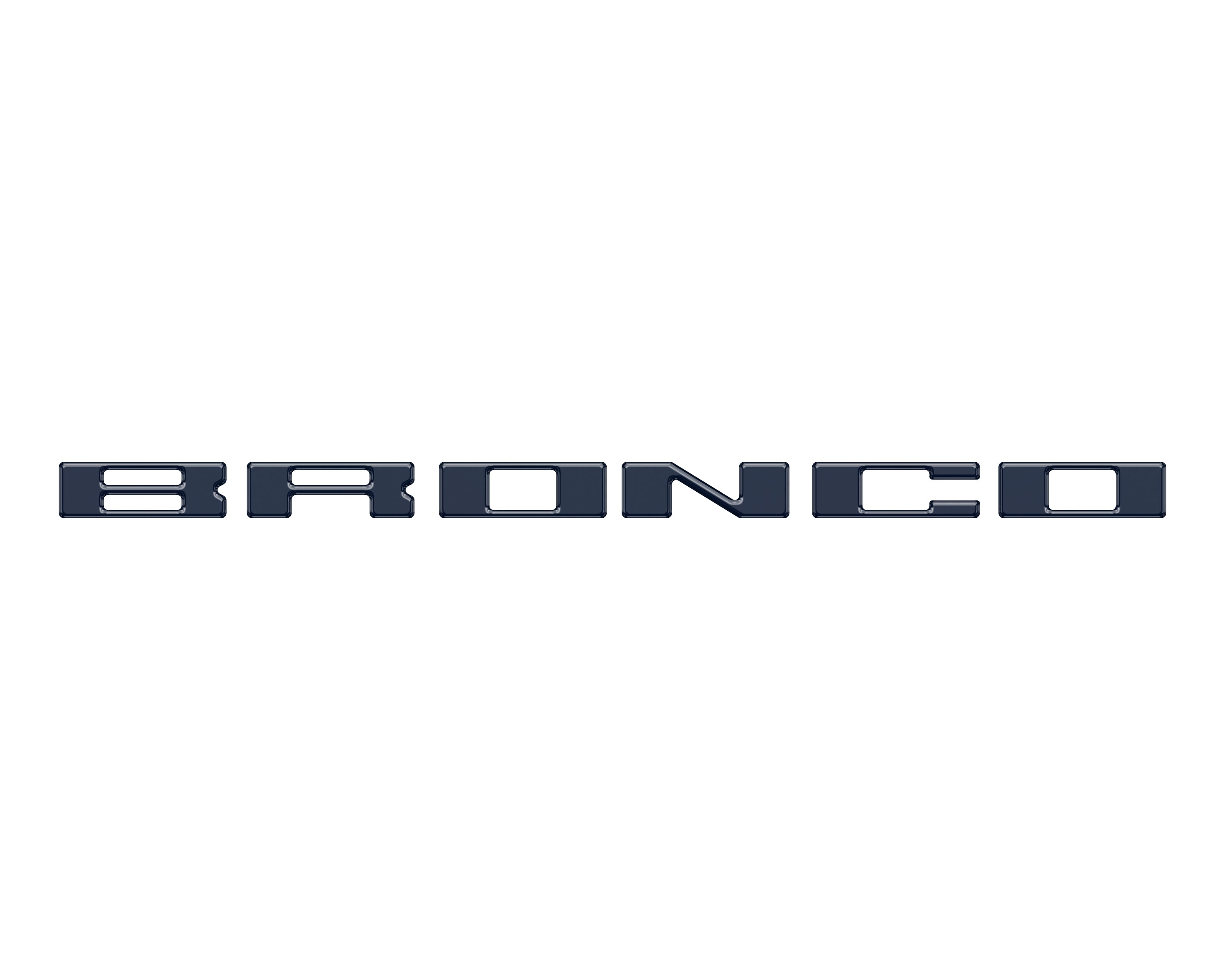 Glove Box Letters Inserts Fits 2021-2026 Ford Bronco