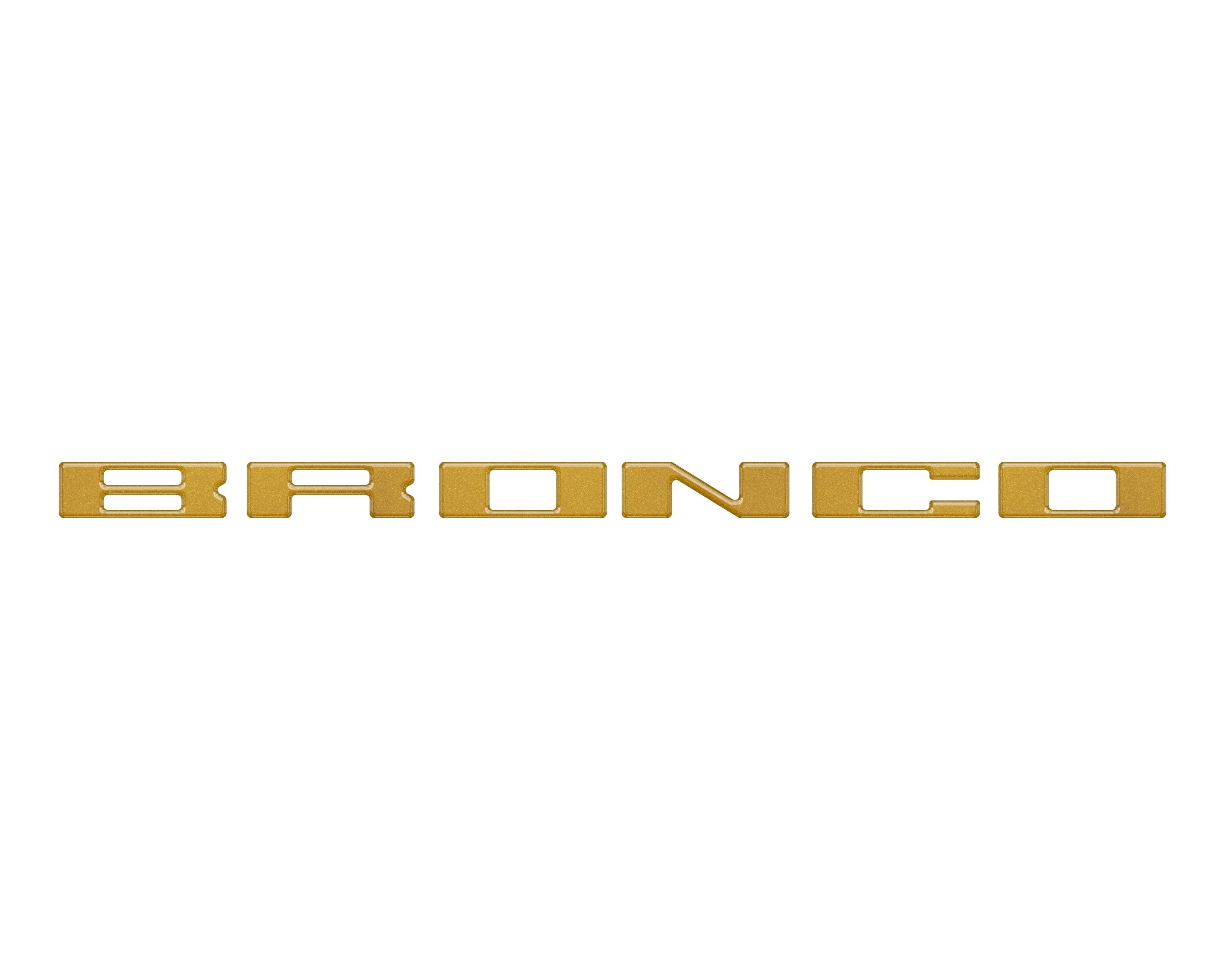 Glove Box Letters Inserts Fits 2021-2026 Ford Bronco