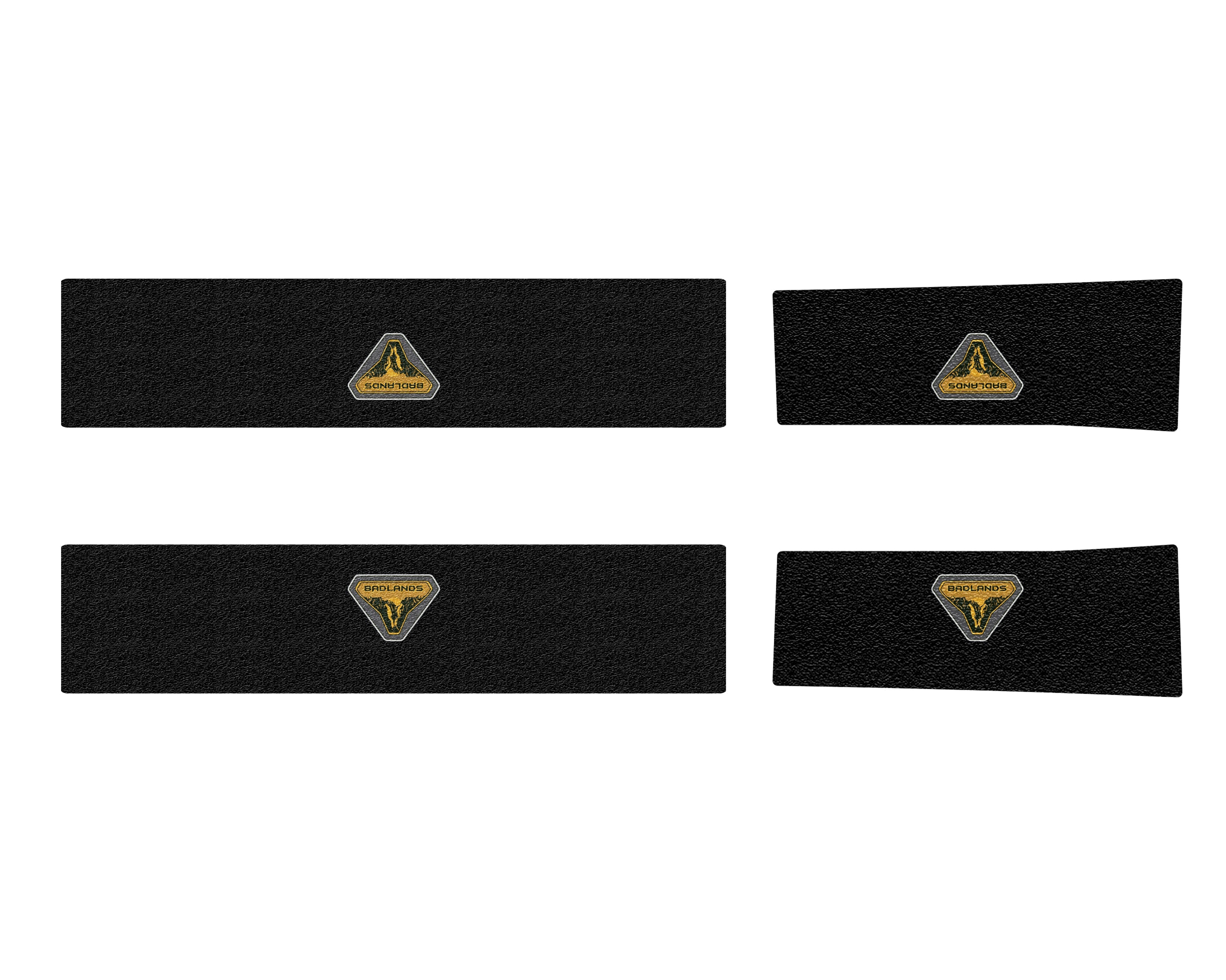 Door Sill Protection Overlays (4 Door) Fits 2021-2026 Ford Bronco Sport