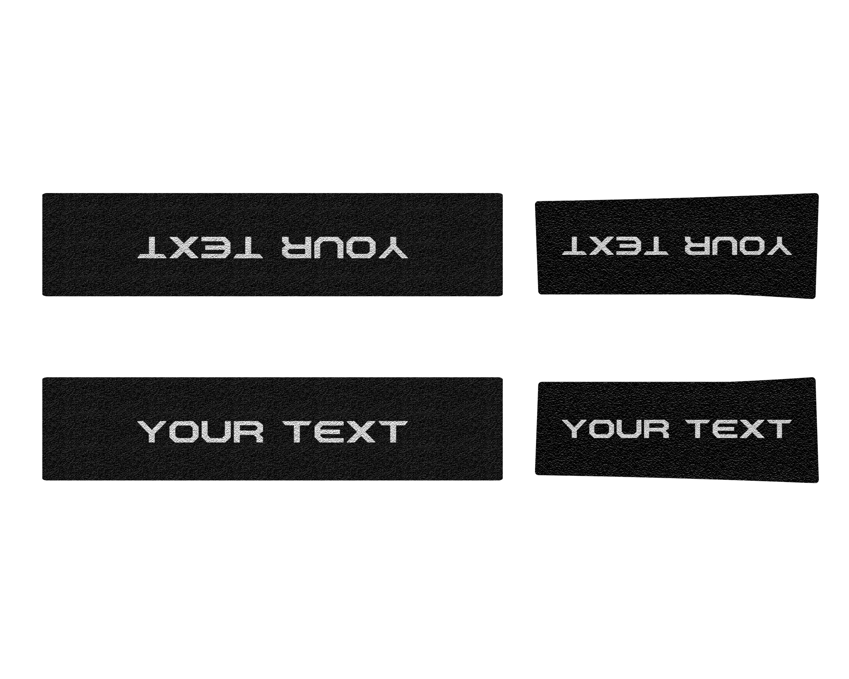 Door Sill Protection Overlays (4 Door) Fits 2021-2026 Ford Bronco Sport