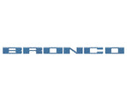 Front Grille Letter Overlays Fits 2021-2026 Ford Bronco