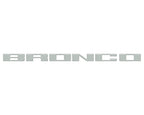 Front Grille Letter Overlays Fits 2021-2026 Ford Bronco