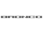 Front Grille Letter Overlays Fits 2021-2026 Ford Bronco