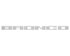 Front Grille Letter Overlays Fits 2021-2026 Ford Bronco