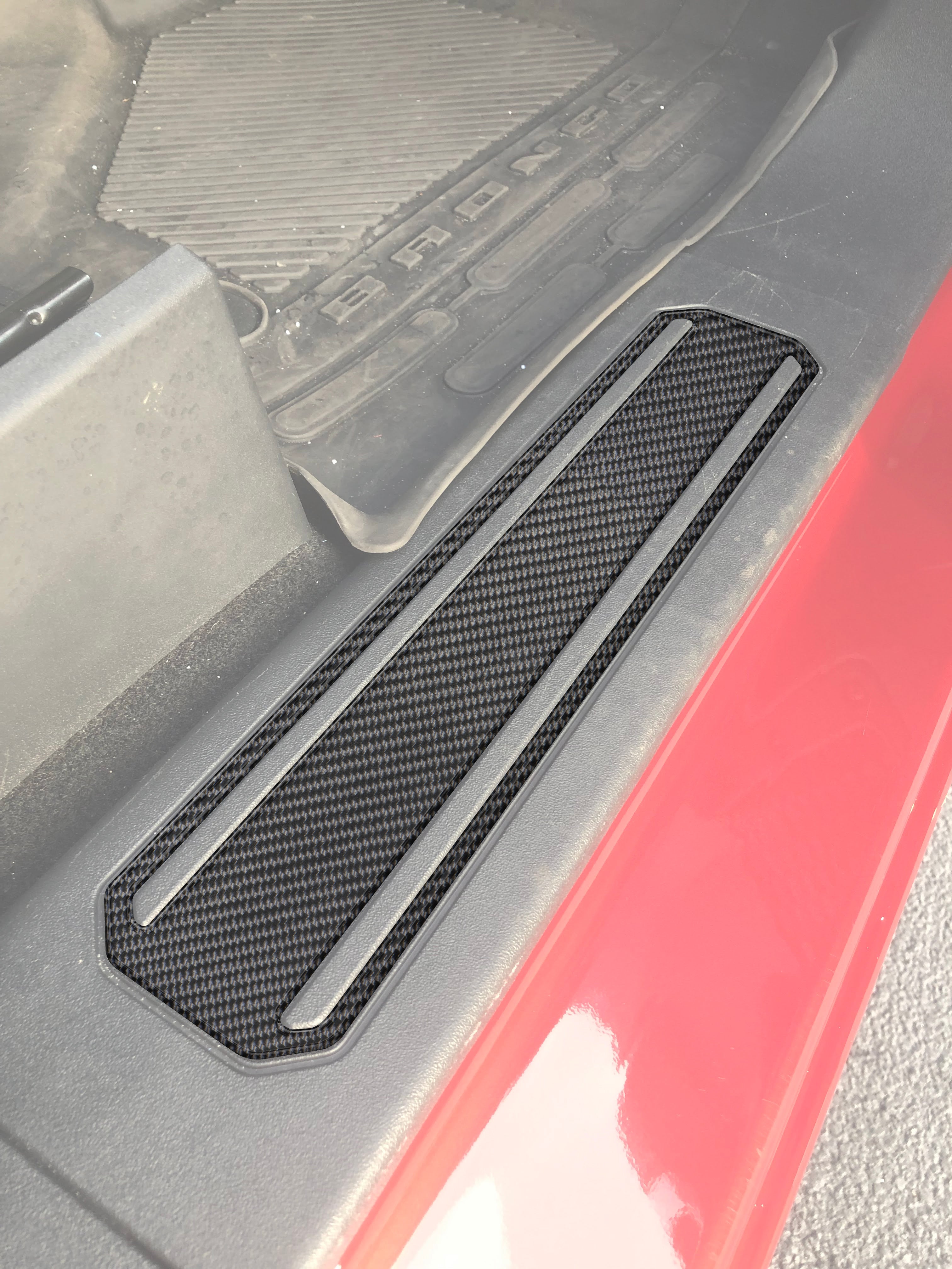 Door Sill Plate Overlays Fits 2021-2026 Ford Bronco