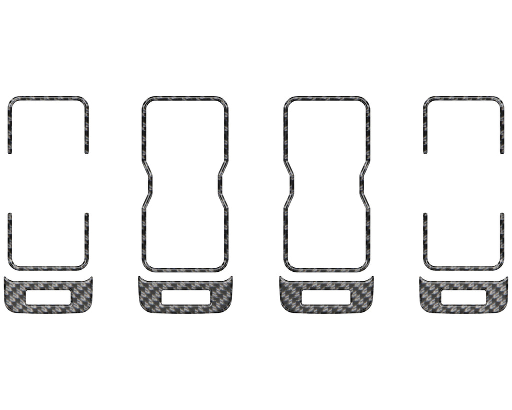 A.C. Vent Accent Trim Fits 2021-2026 Ford Bronco