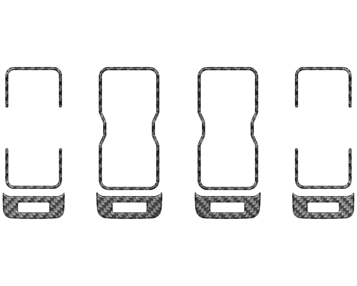 A.C. Vent Accent Trim Fits 2021-2026 Ford Bronco