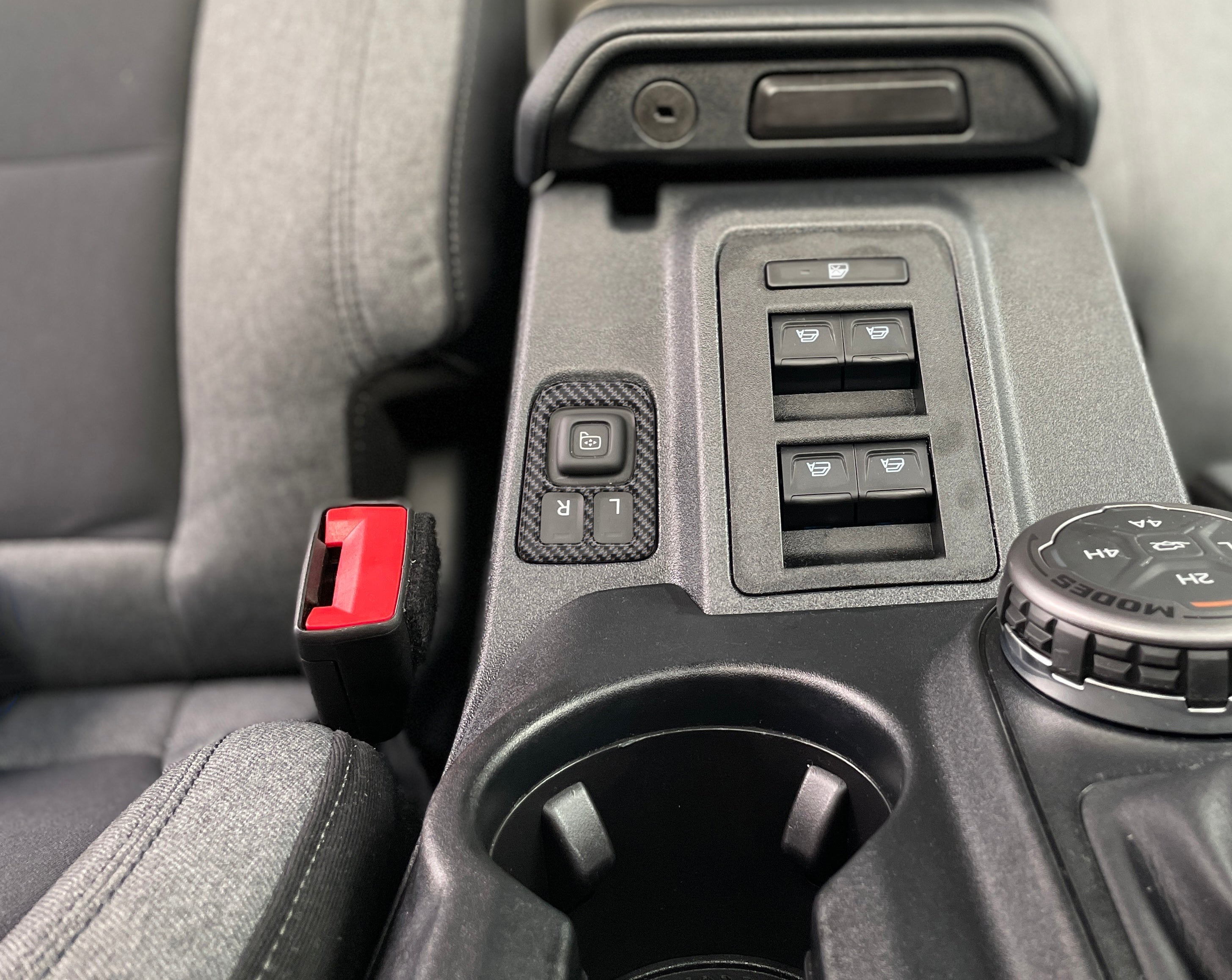 Mirror Control Switch Accent Overlay Fits 2021-2026 Ford Bronco
