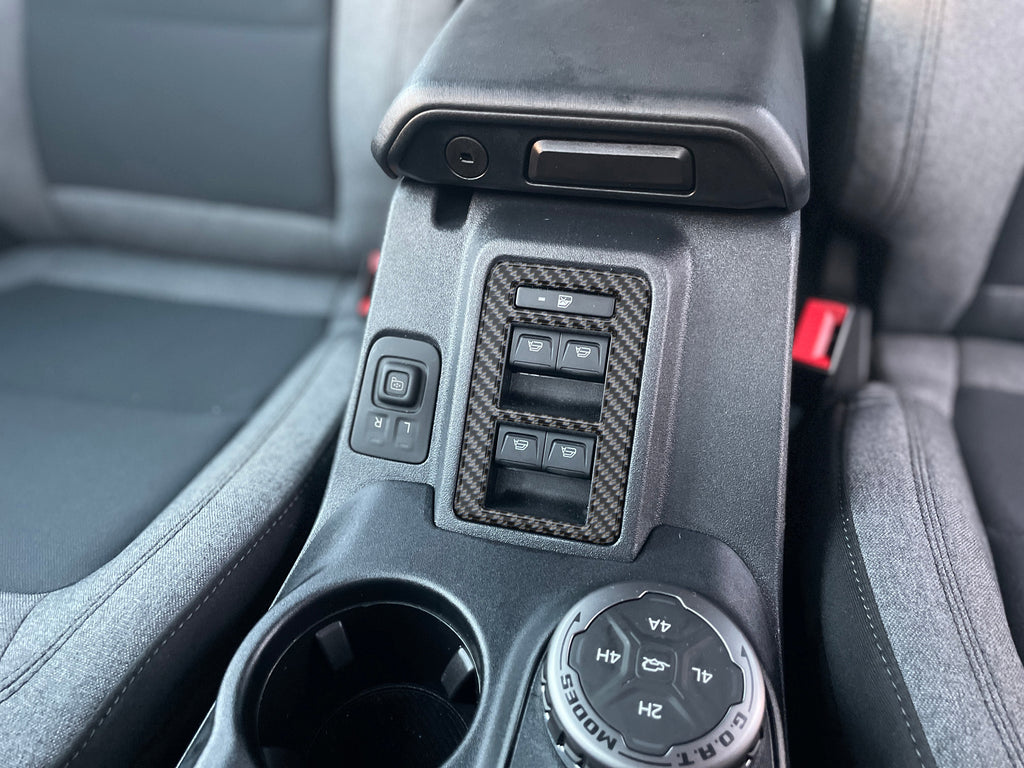 Window Control Switch Accent Overlay Fits 2021-2026 Ford Bronco