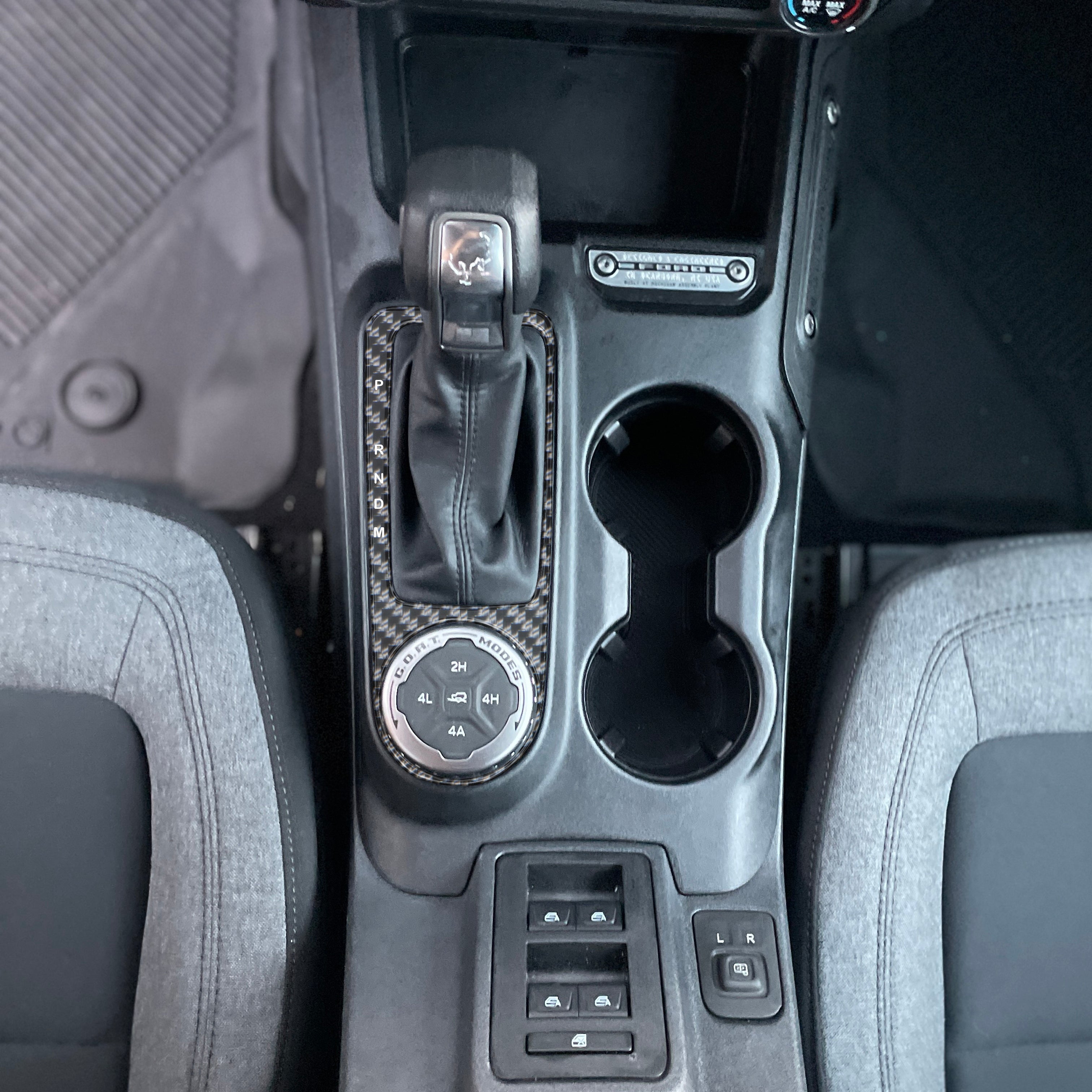 Shifter Accent Overlay Fits 2021-2026 Ford Bronco