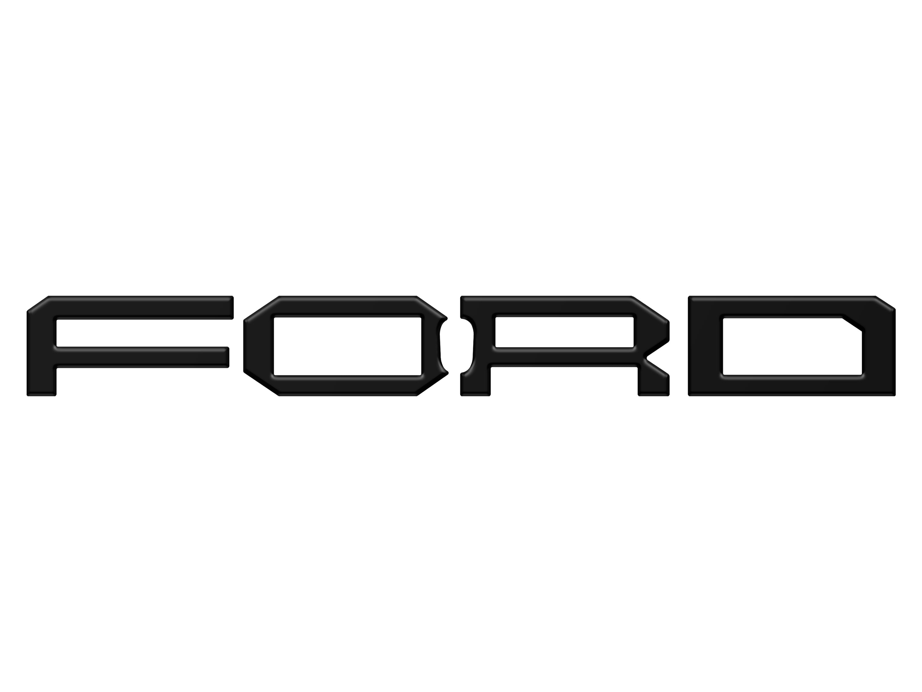 Raptor Front Grille Letter Overlays Fits 2022-2026 Ford Bronco