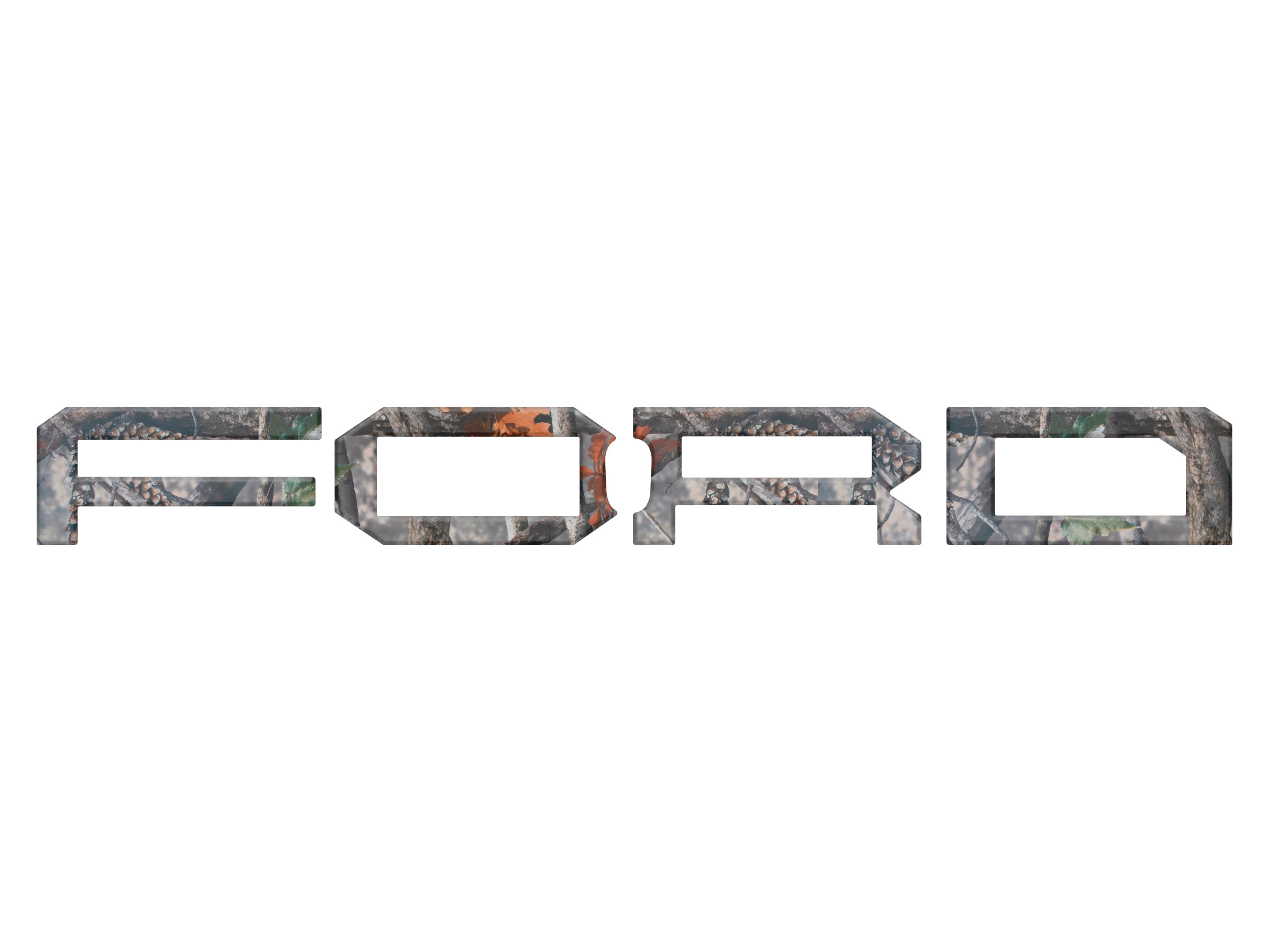 Raptor Front Grille Letter Overlays Fits 2022-2026 Ford Bronco