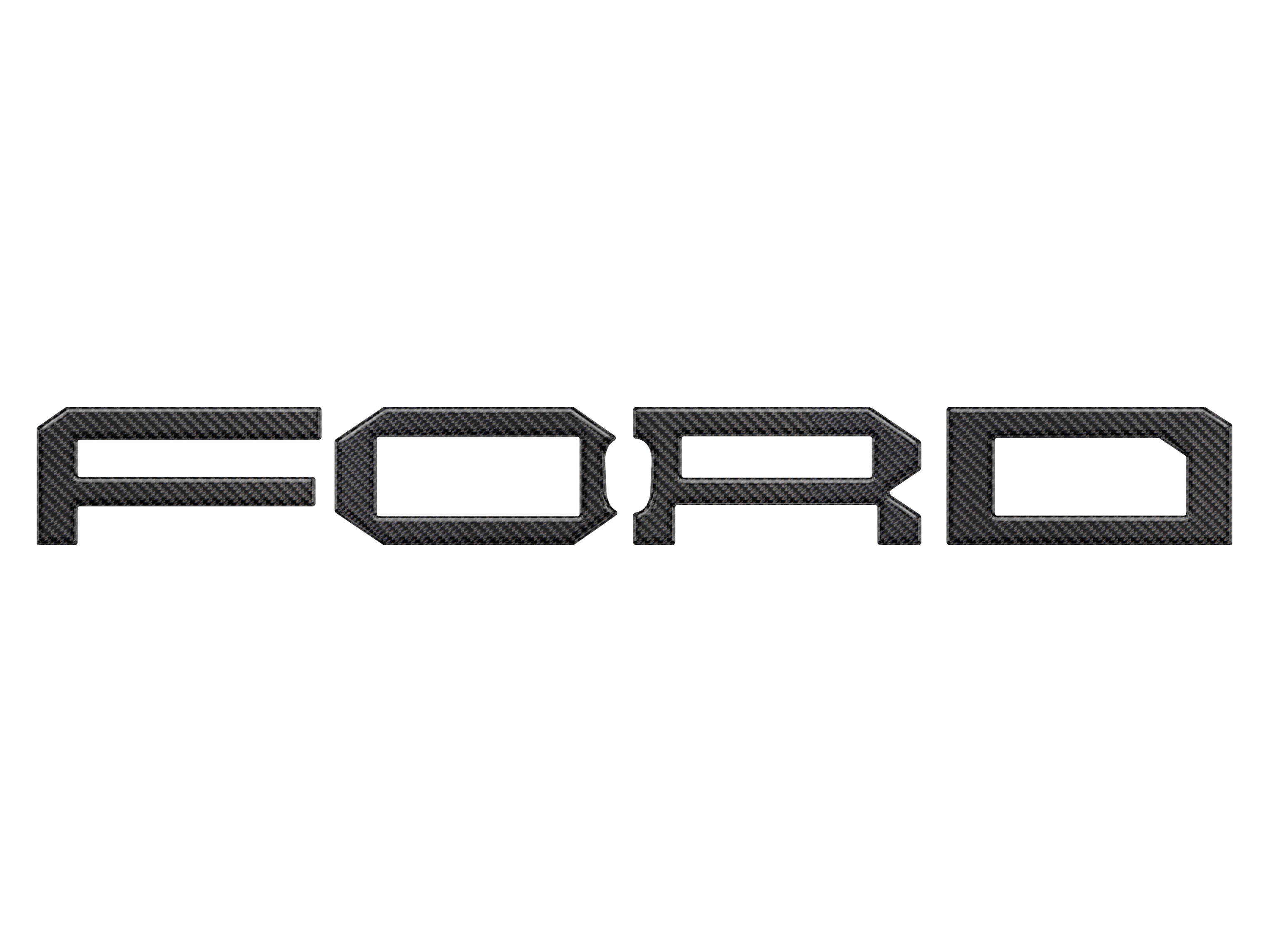 Raptor Front Grille Letter Overlays Fits 2022-2026 Ford Bronco