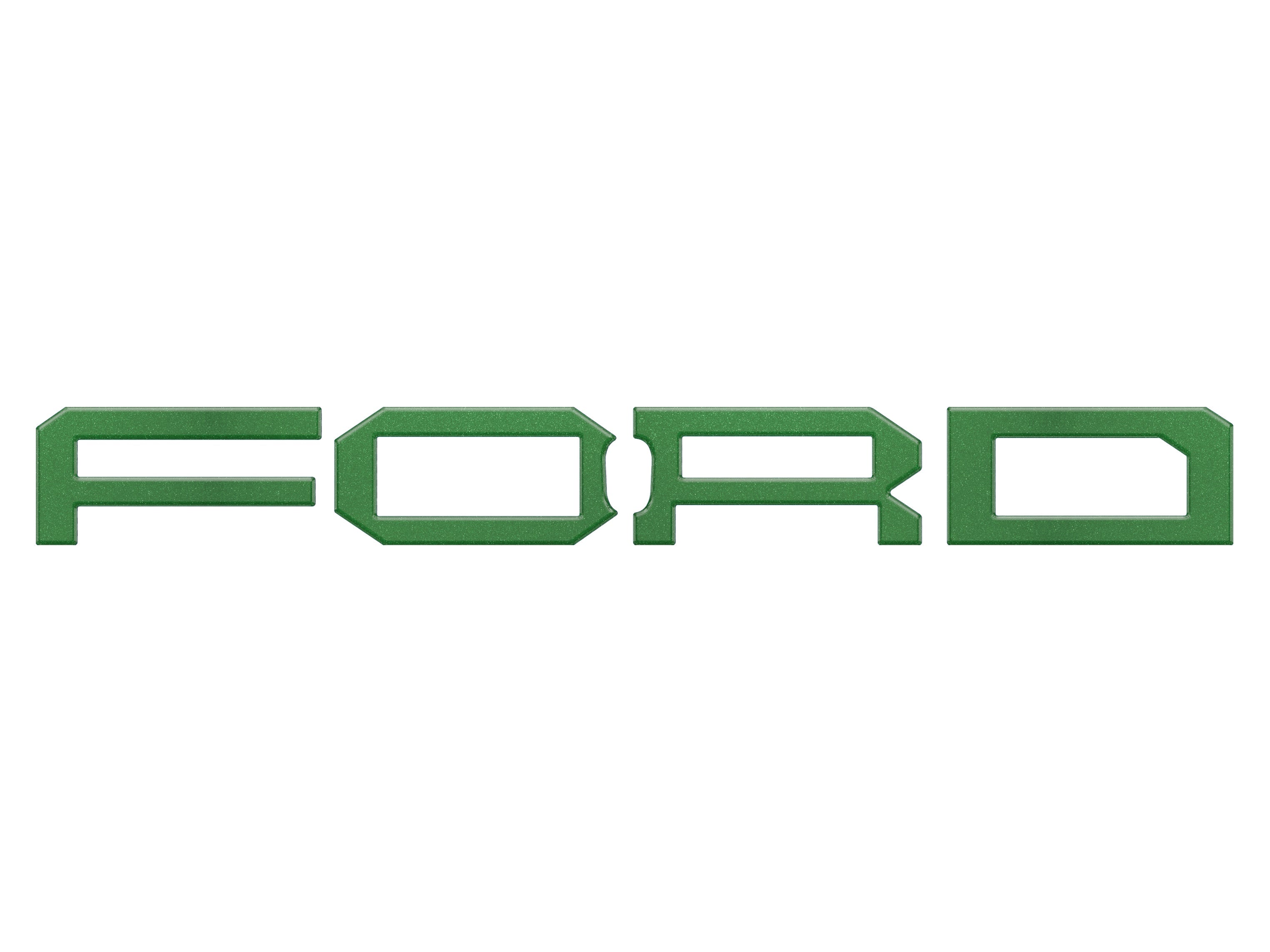 Raptor Front Grille Letter Overlays Fits 2022-2026 Ford Bronco