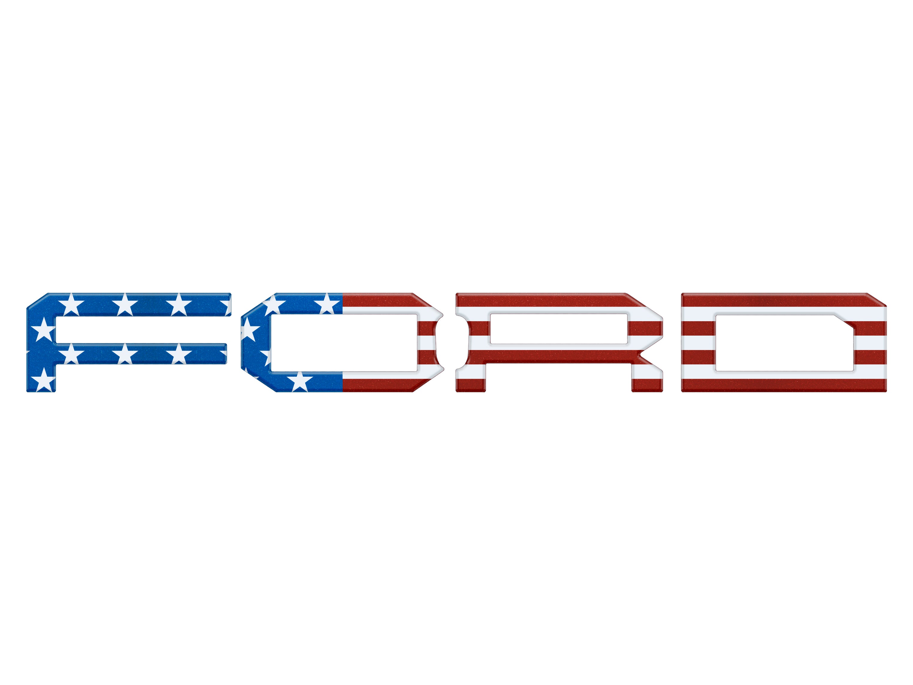 Raptor Front Grille Letter Overlays Fits 2022-2026 Ford Bronco