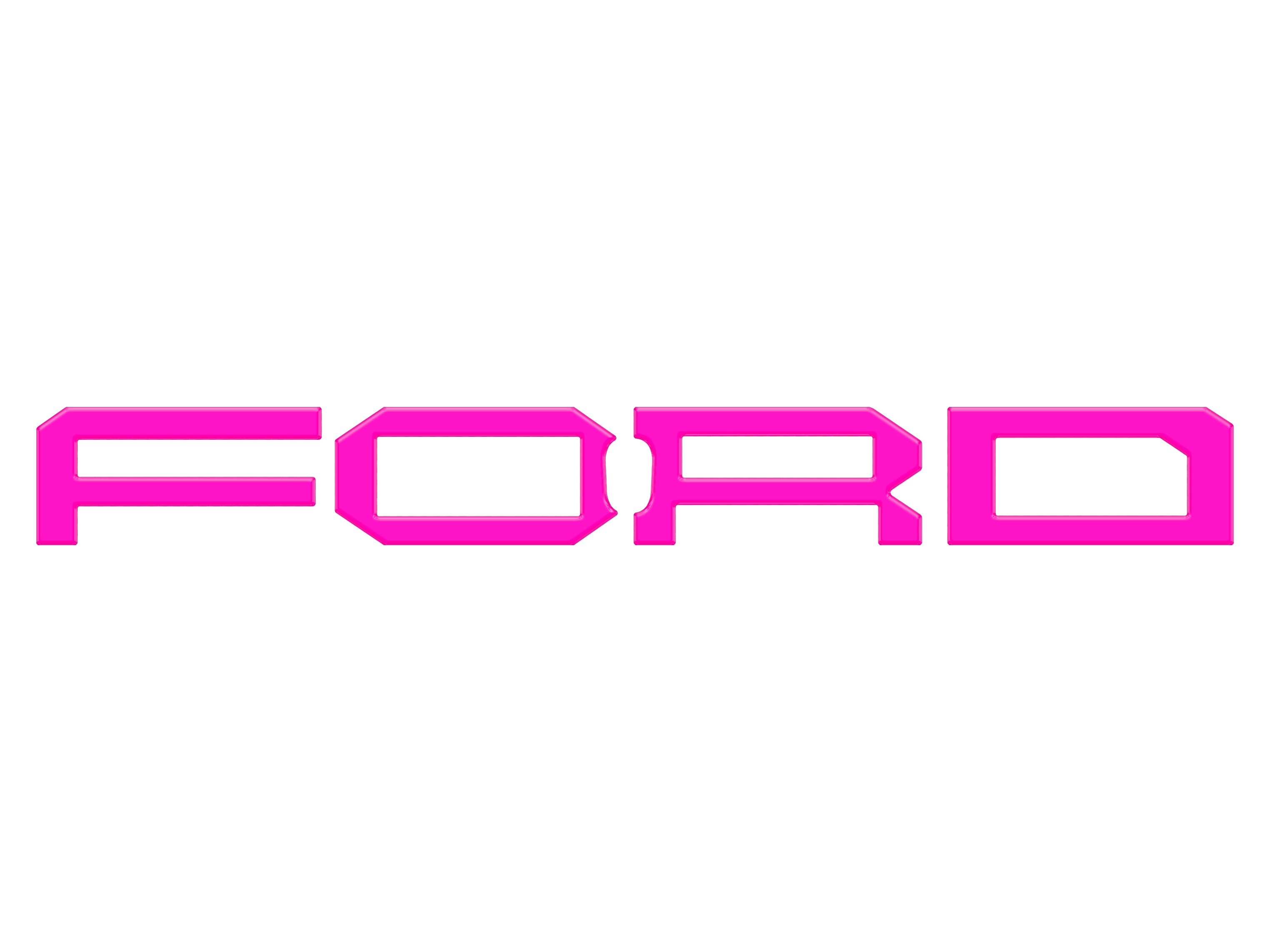 Raptor Front Grille Letter Overlays Fits 2022-2026 Ford Bronco