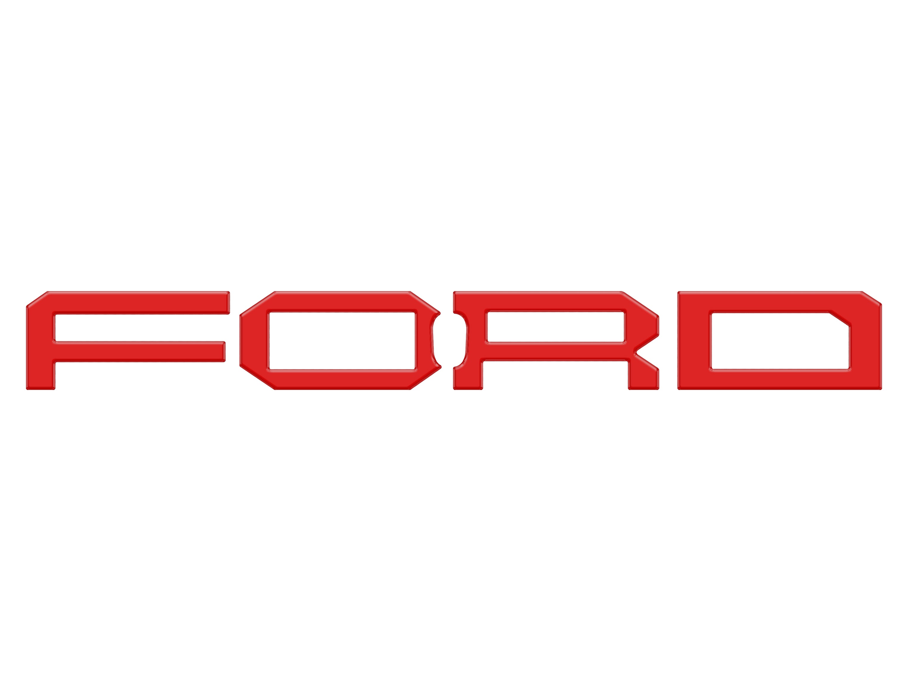 Raptor Front Grille Letter Overlays Fits 2022-2026 Ford Bronco