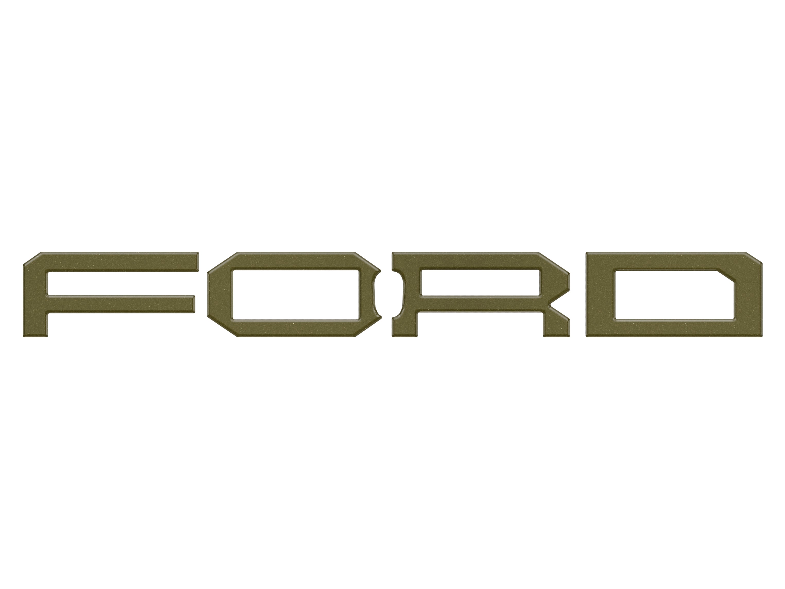 Raptor Front Grille Letter Overlays Fits 2022-2026 Ford Bronco