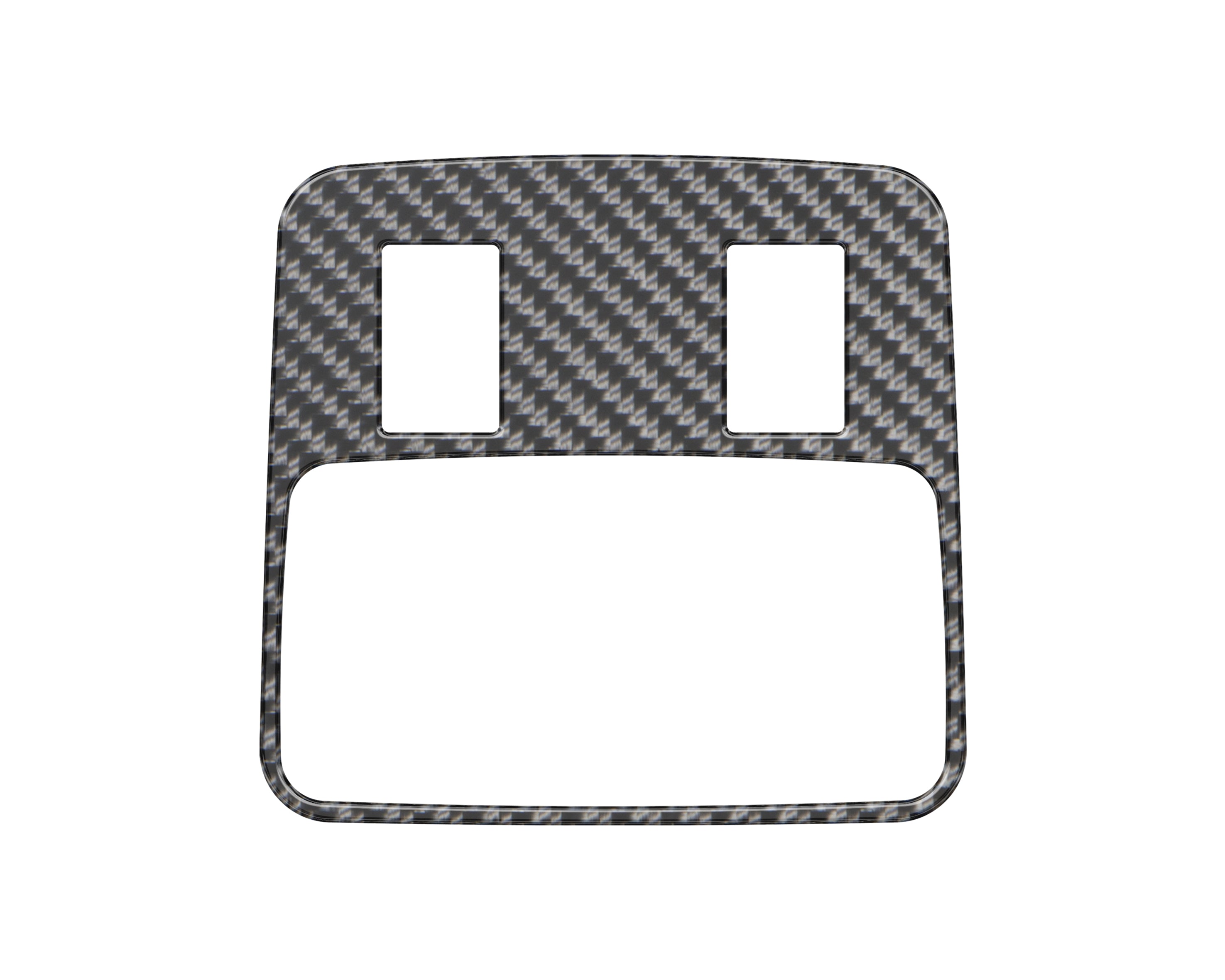 Rear Center Console Accent Overlays Fits 2021-2026 Ford Bronco