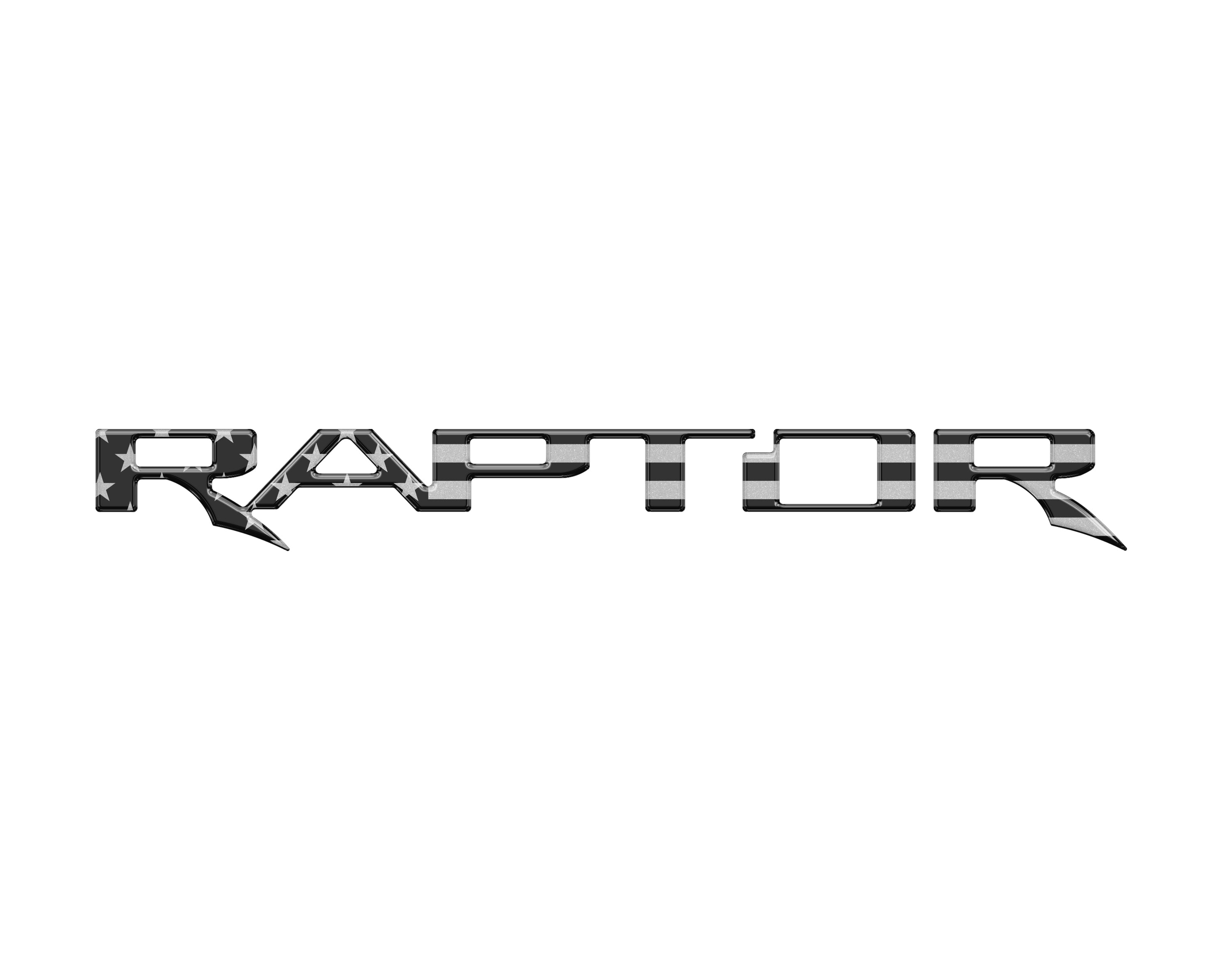 Raptor Emblem Inserts Fits 2022-2026 Ford Bronco Raptor