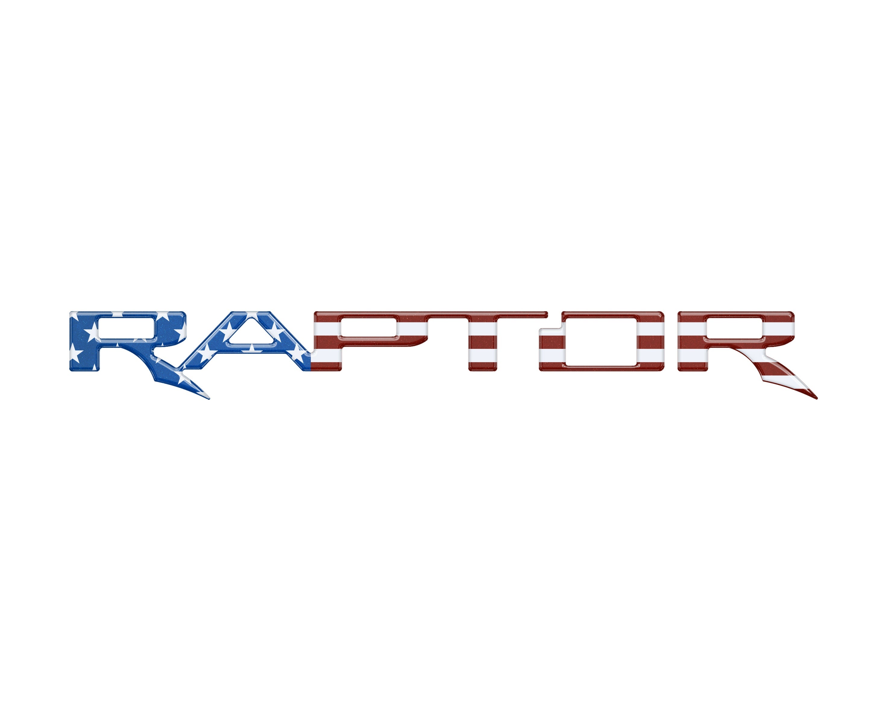 Raptor Emblem Inserts Fits 2022-2026 Ford Bronco Raptor