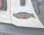 Raptor Emblem Claw Mark Inserts Fits 2022-2026 Ford Bronco Raptor