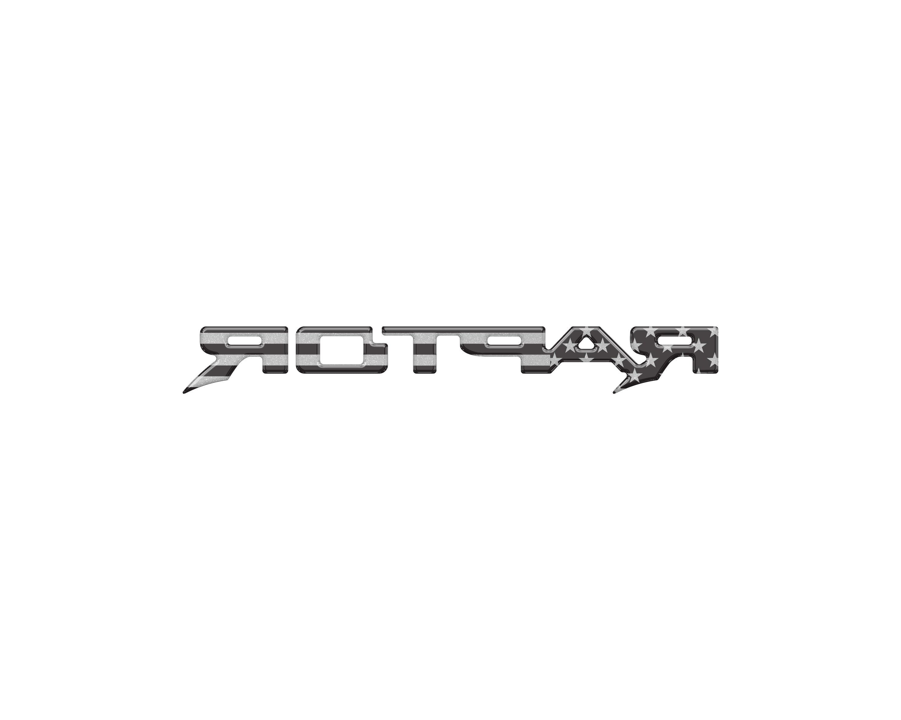 Raptor Third Brake Light Letter Inserts Fits 2022-2026 Ford Bronco Raptor
