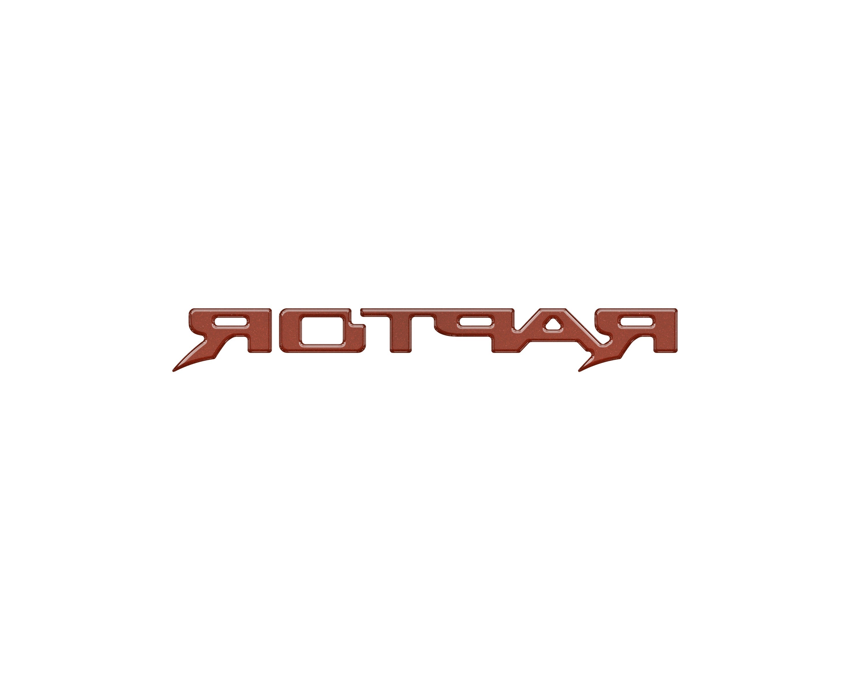 Raptor Third Brake Light Letter Inserts Fits 2022-2026 Ford Bronco Raptor