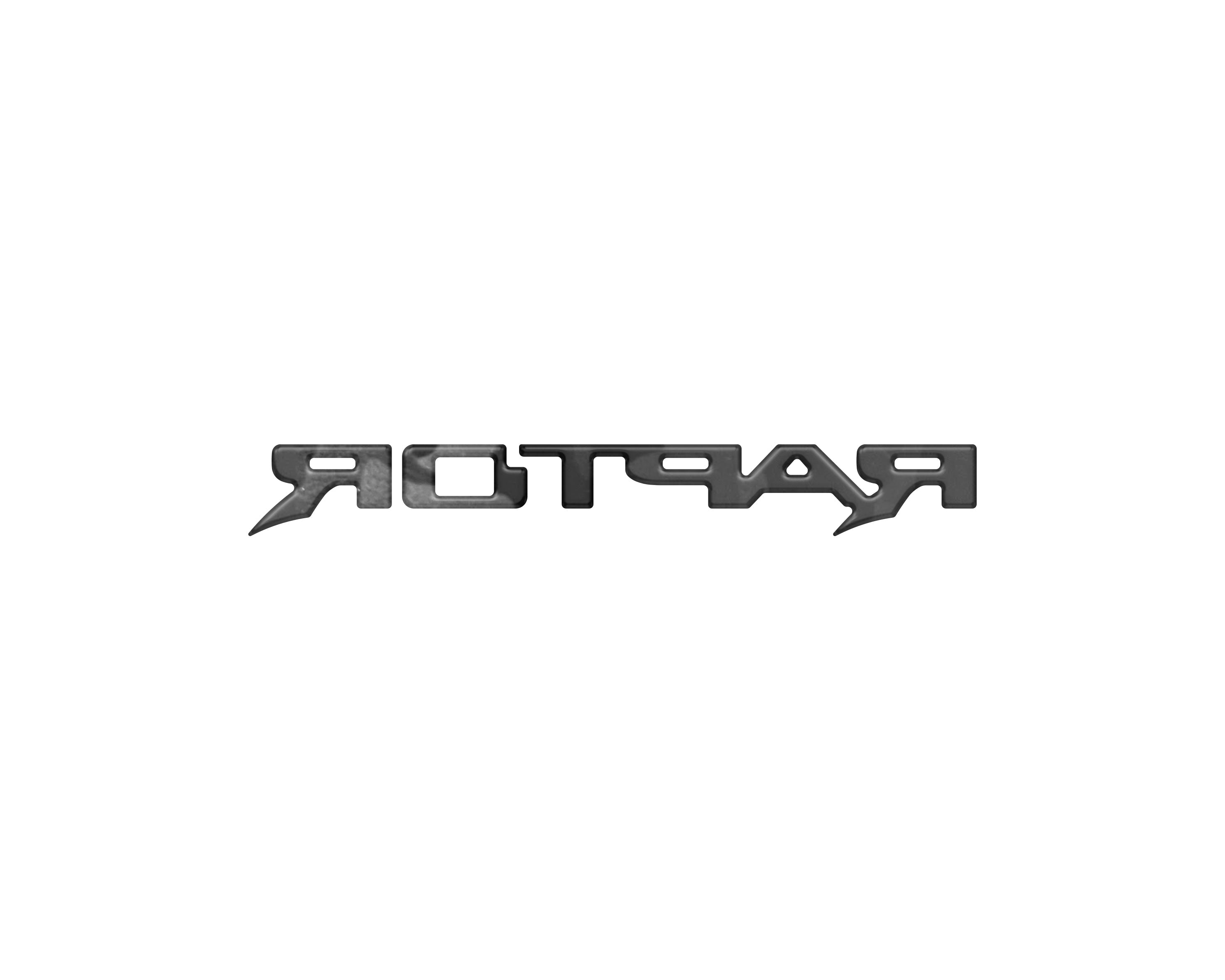 Raptor Third Brake Light Letter Inserts Fits 2022-2026 Ford Bronco Raptor
