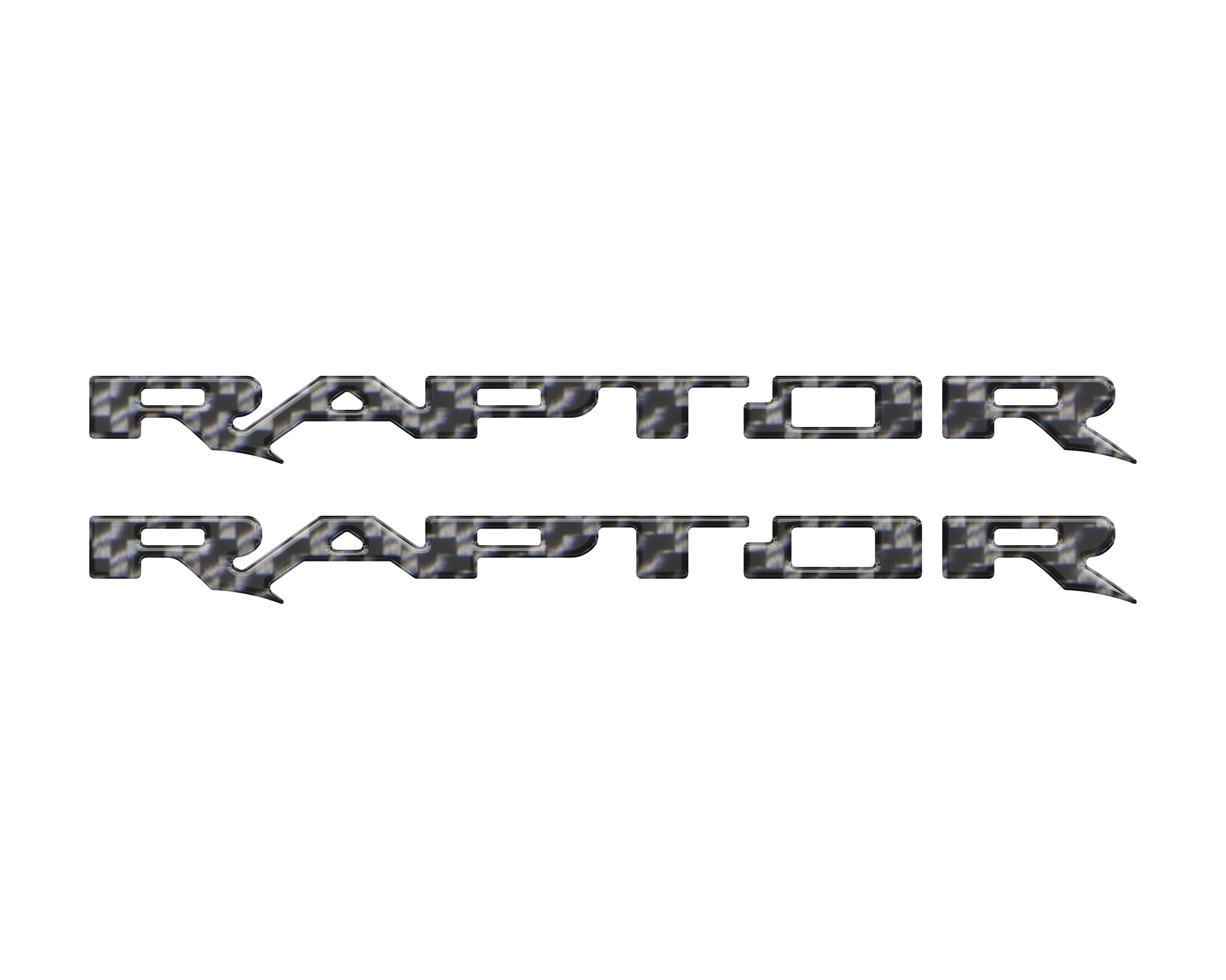 Raptor Running Board Letter Overlays Fits 2022-2026 Ford Bronco Raptor