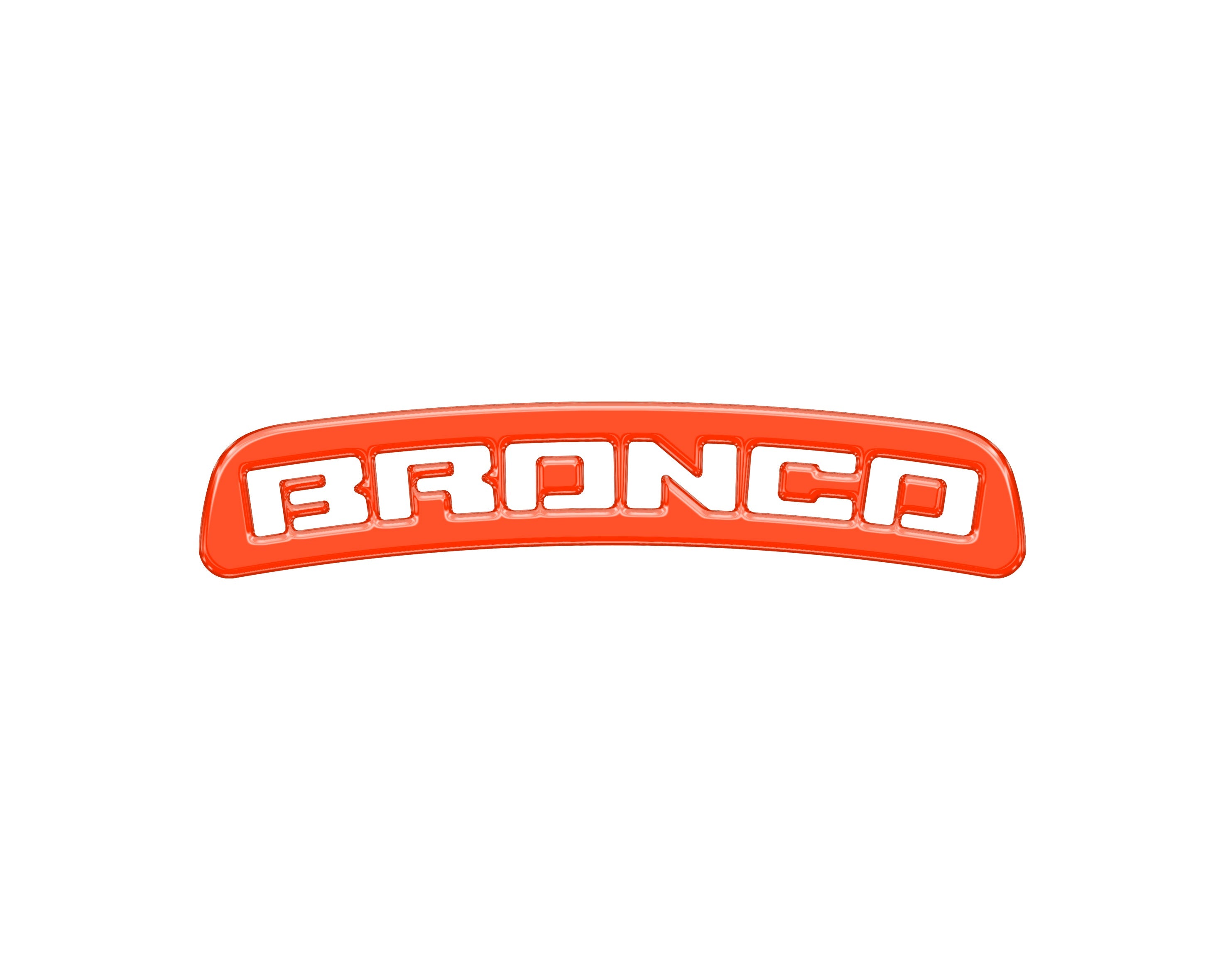 Third Brake Light Overlay Fits 2021-2026 Ford Bronco