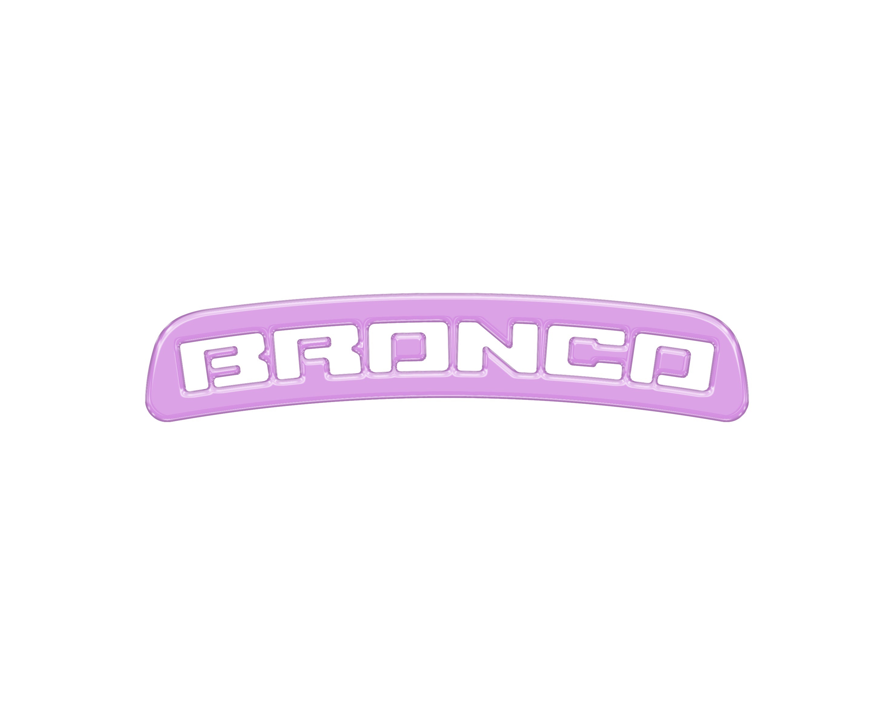 Third Brake Light Overlay Fits 2021-2026 Ford Bronco