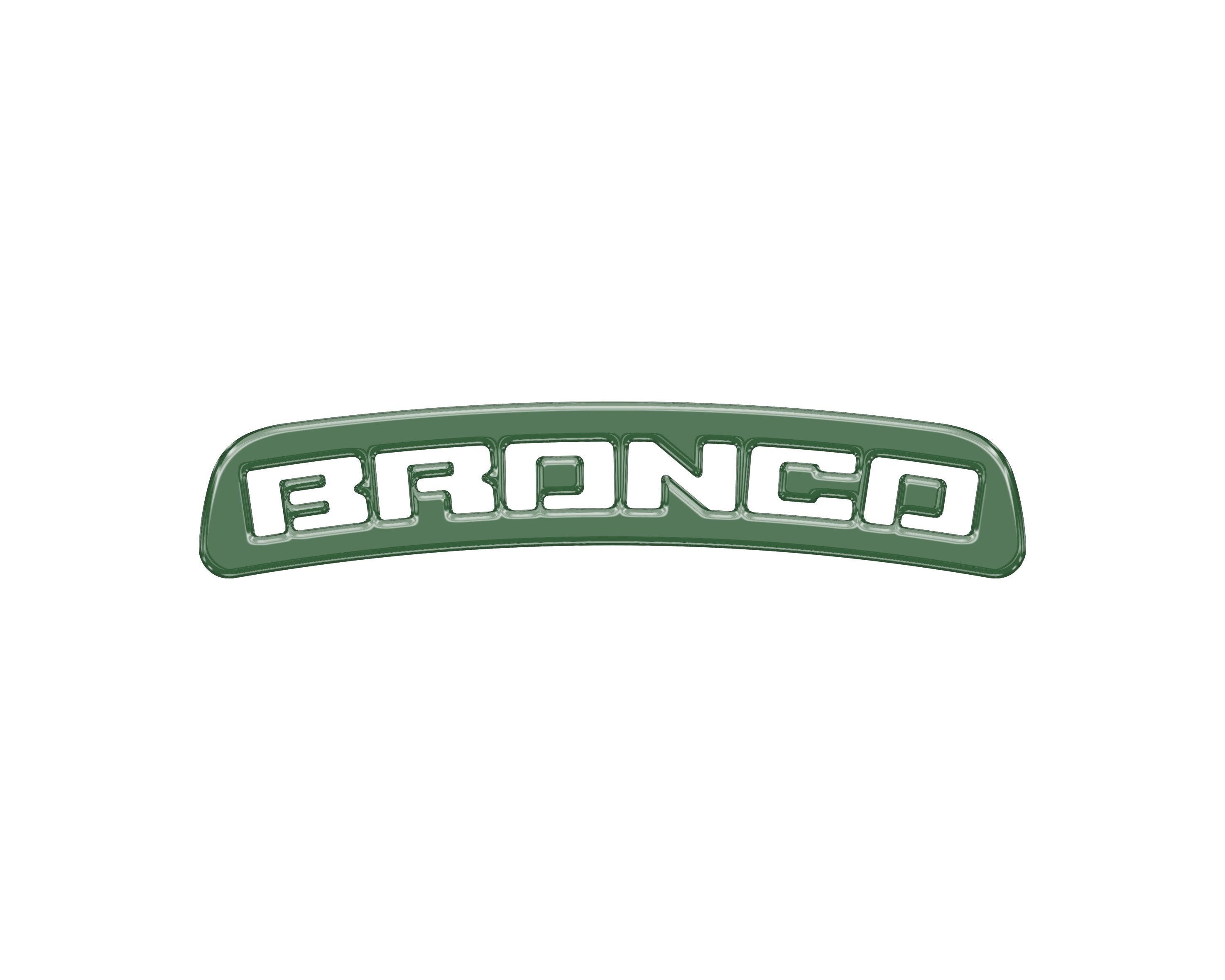 Third Brake Light Overlay Fits 2021-2026 Ford Bronco