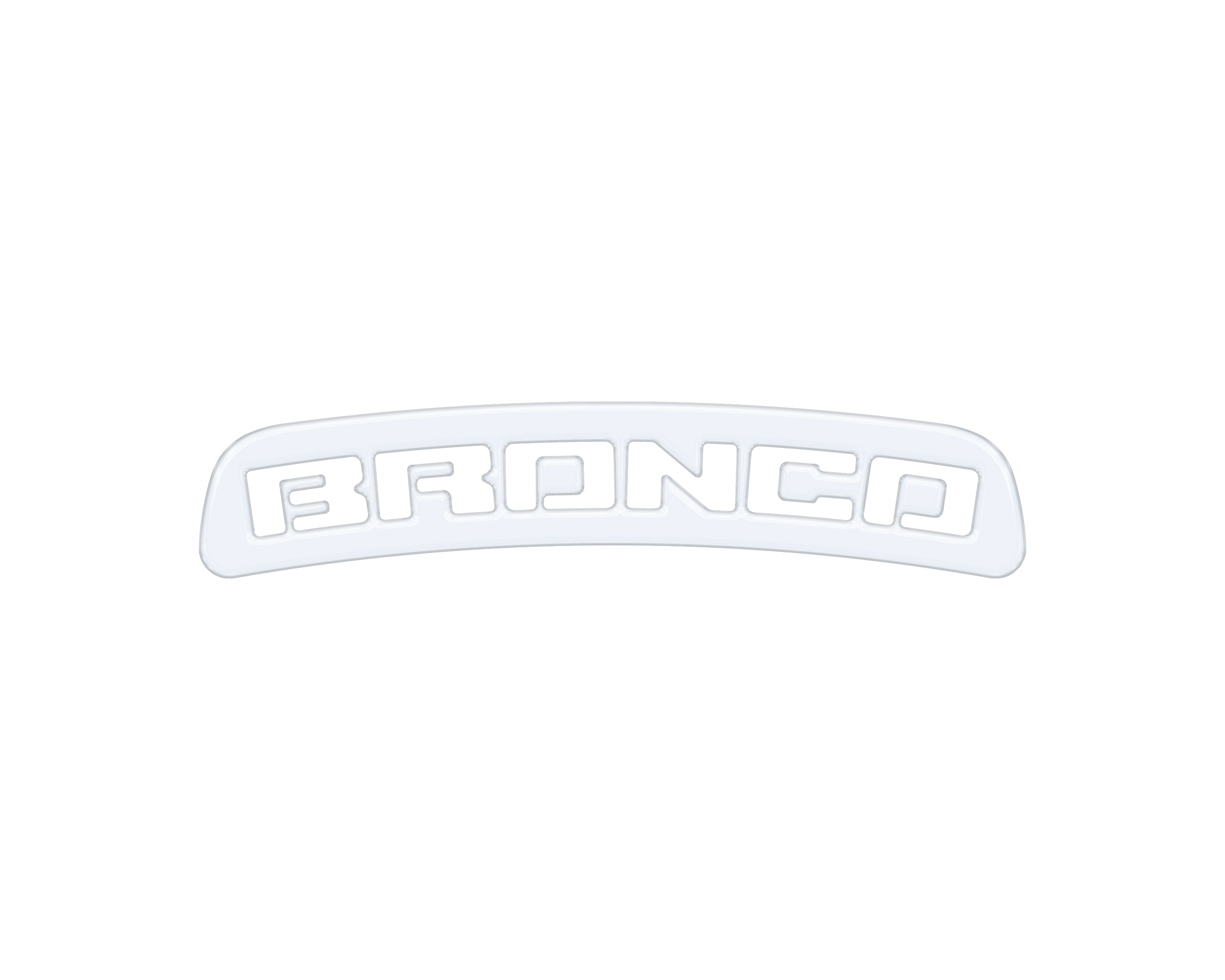 Third Brake Light Overlay Fits 2021-2026 Ford Bronco