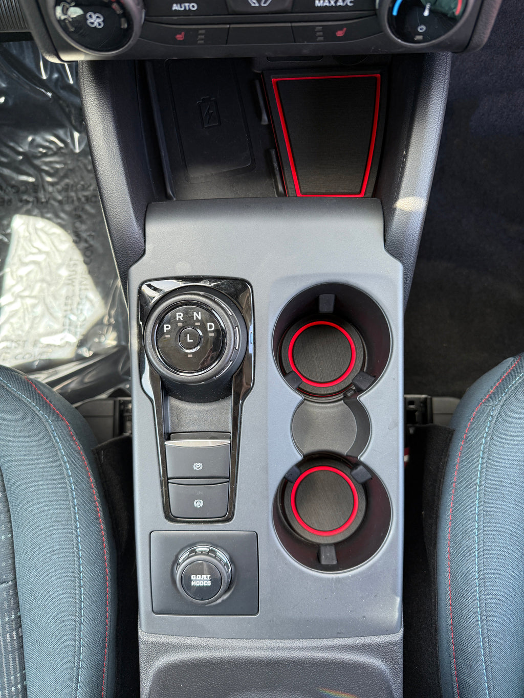Center Console Foam Inserts Fits 2021-2024 Ford Bronco Sport