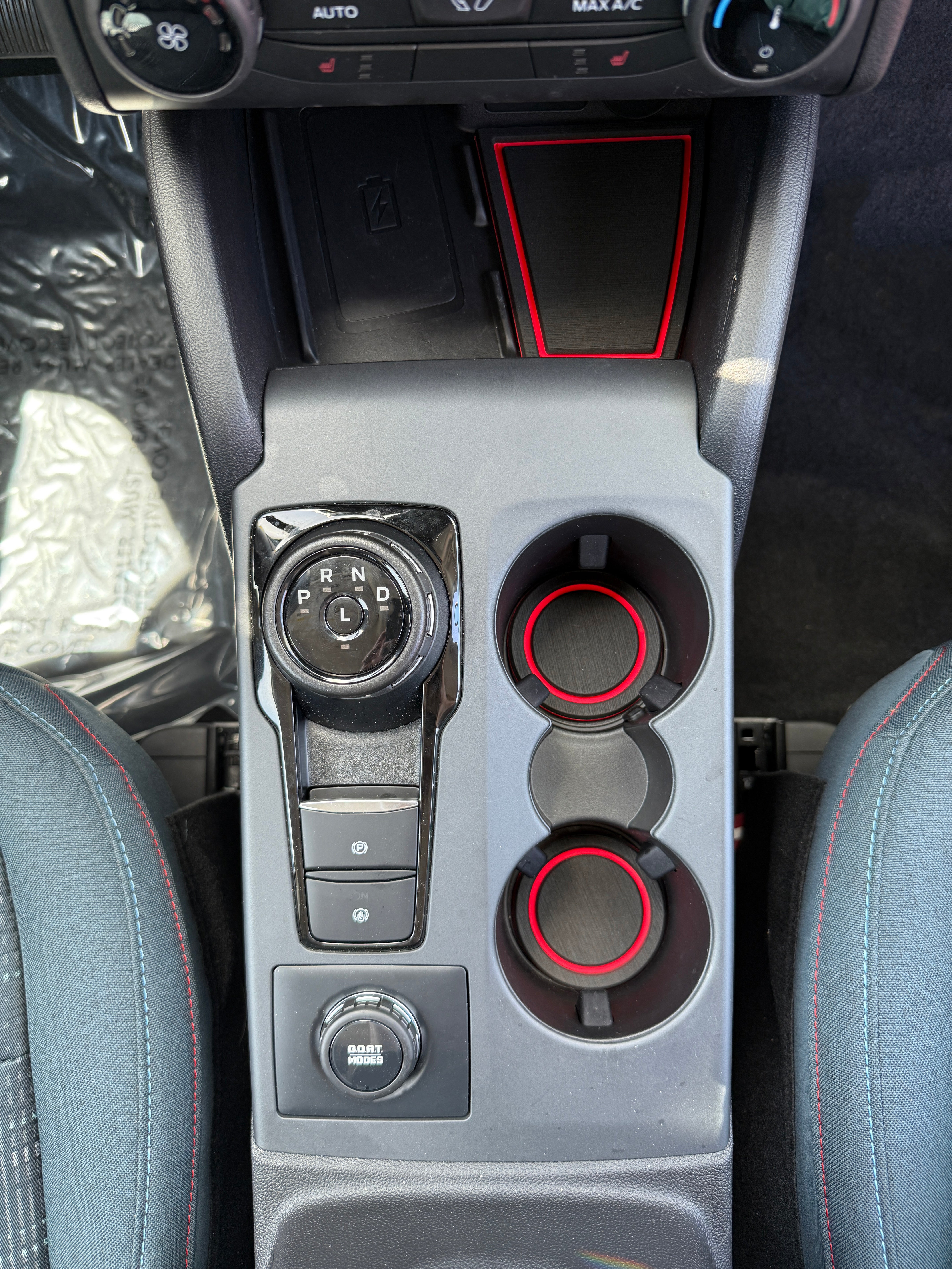 Center Console Foam Inserts Fits 2021-2024 Ford Bronco Sport