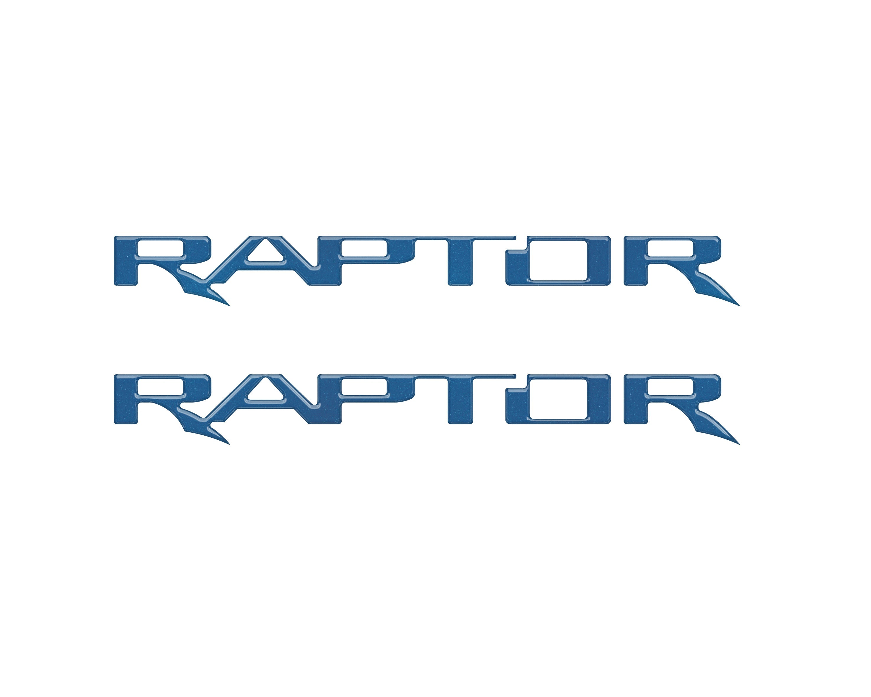 Raptor Floor Mat Emblem Inserts Fits 2022-2026 Ford Bronco & 2024-2026 Ranger Raptor